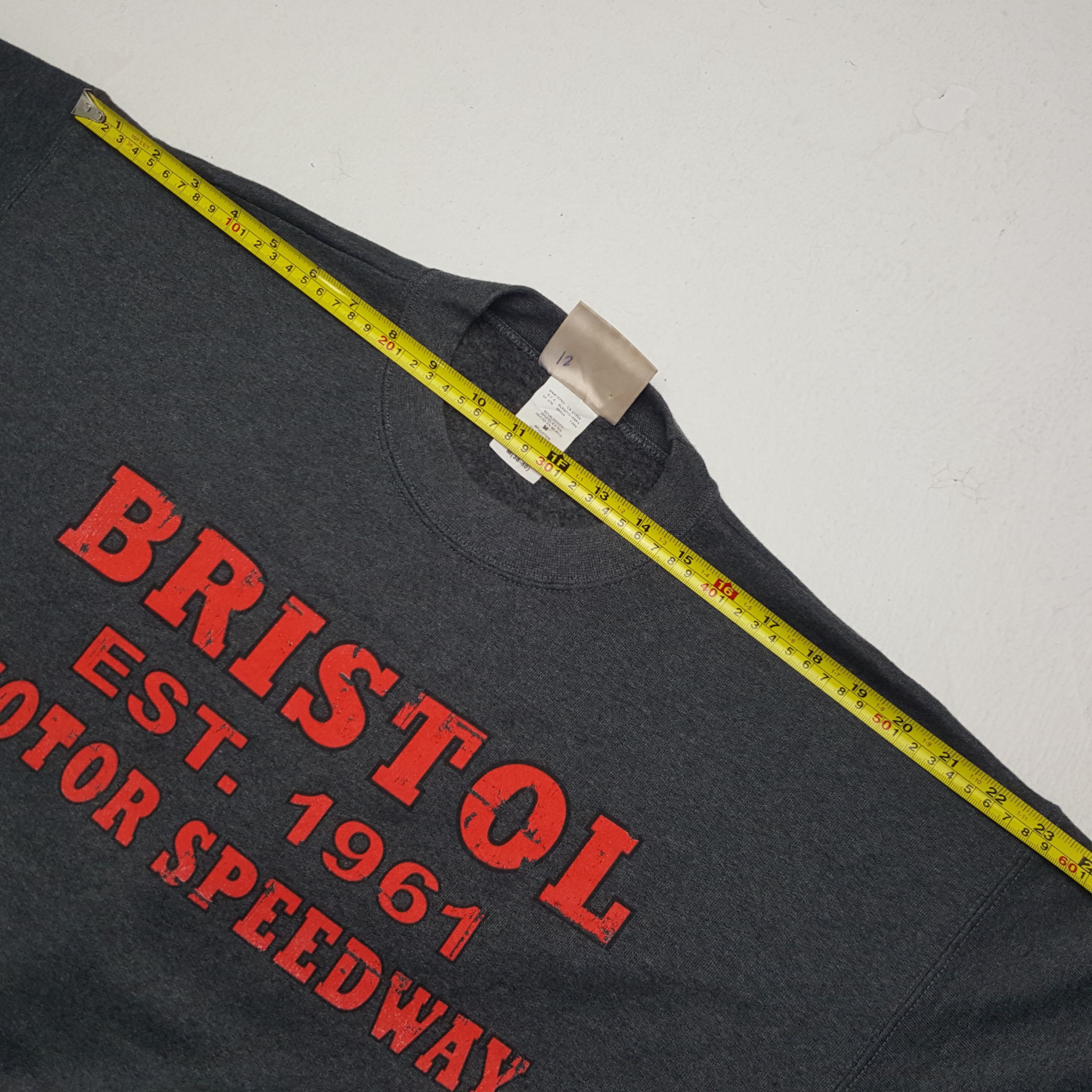 Vintage Vintage Bristol Motor Speedway Promo Sweatshirt Size US M / EU 48-50 / 2 - 6 Thumbnail