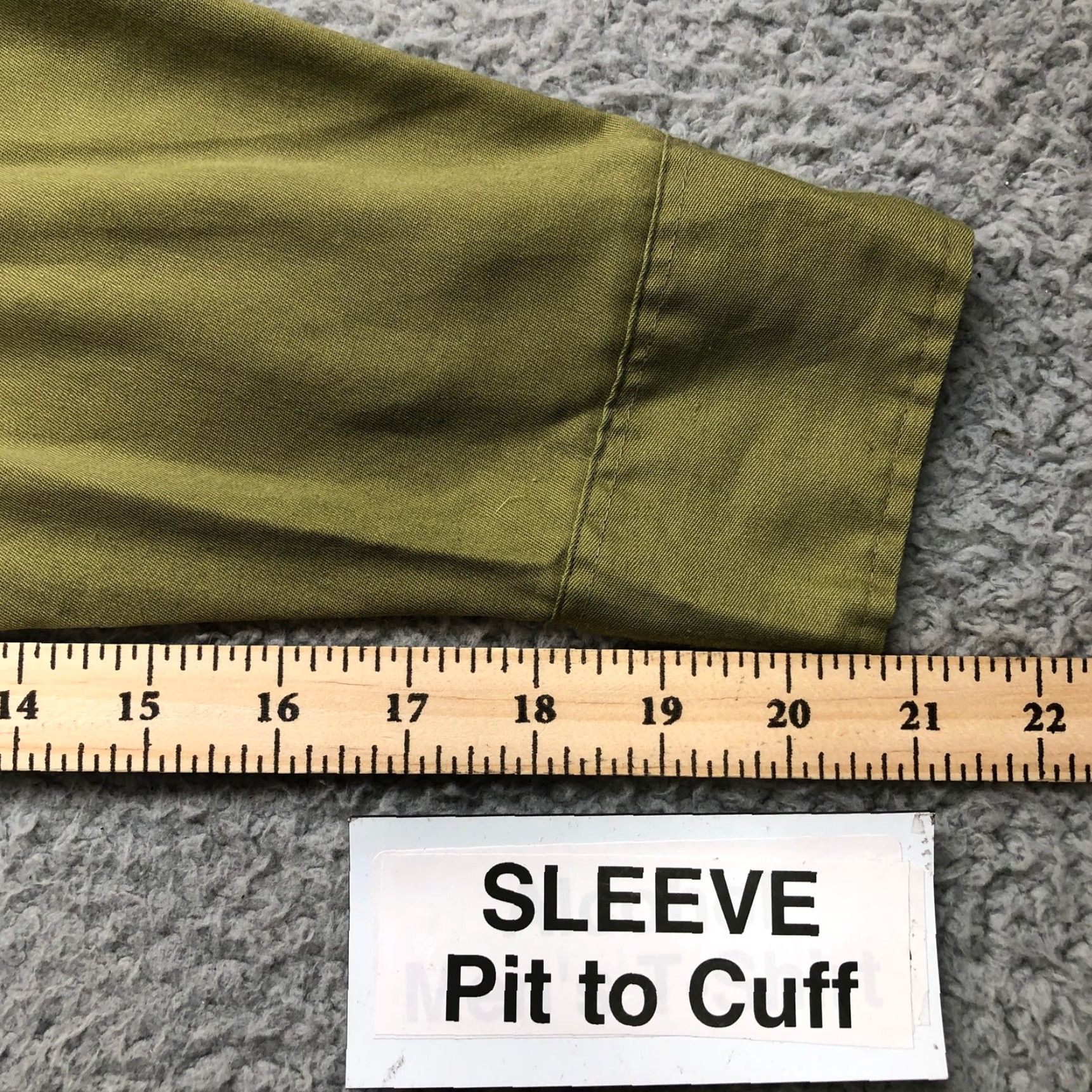 Vintage VINTAGE BSA Uniform Shirt Mens Large Green 60s 70s Button-Up Long Sleeve Casual Travel Georgia Boys Scout of America Size US M / EU 48-50 / 2 - 7 Thumbnail