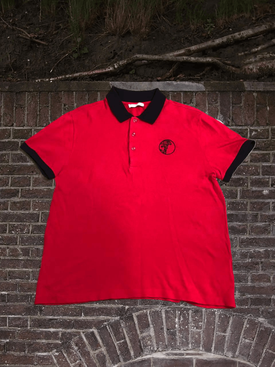 Versace Luxury Versace Collection Medusa logo polo shirt Size US L / EU 52-54 / 3 - 1 Thumbnail