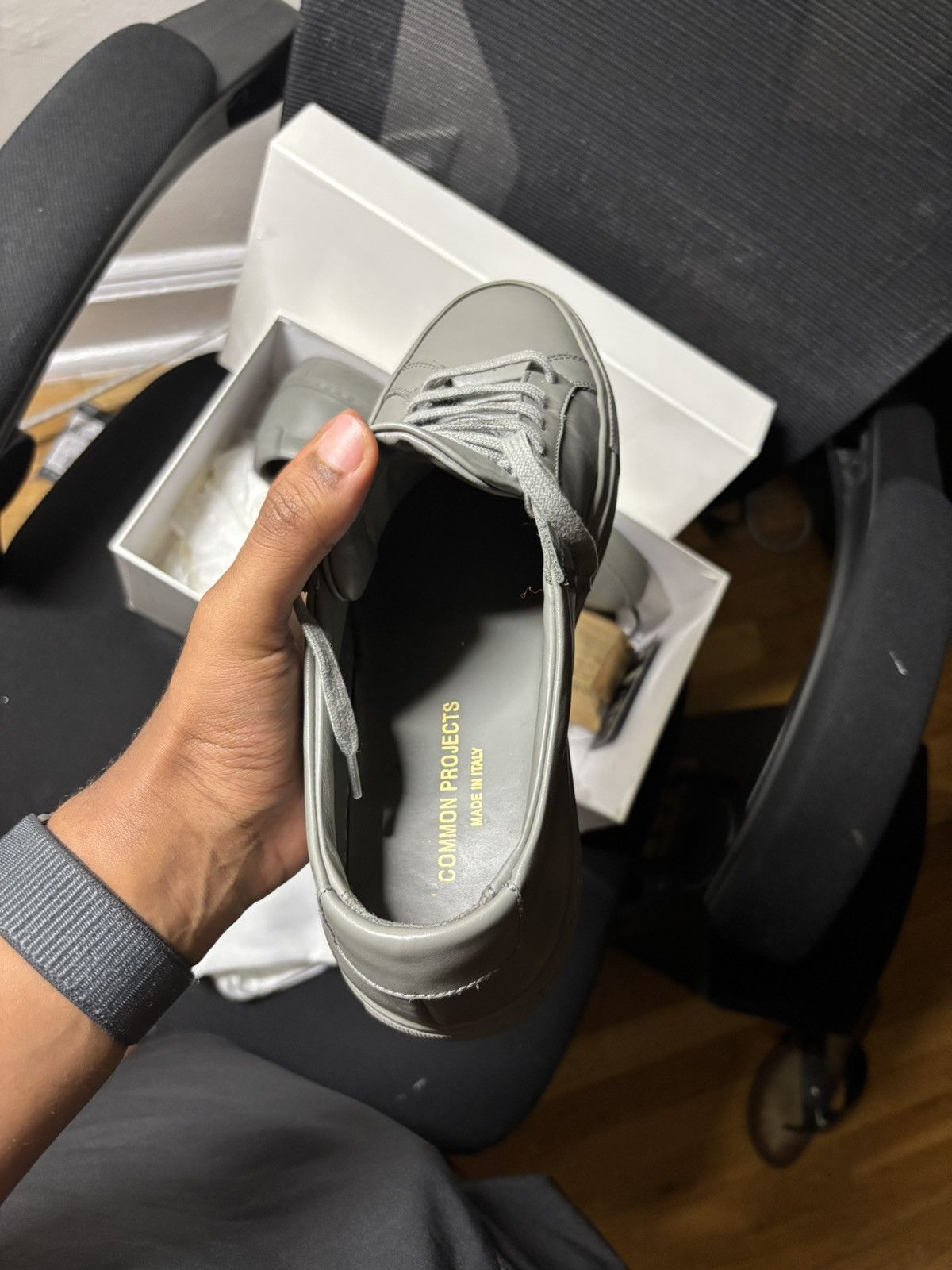 Common Projects Common Projects Original Achillies Low (Grey) Size US 7 / EU 40 - 7 Thumbnail