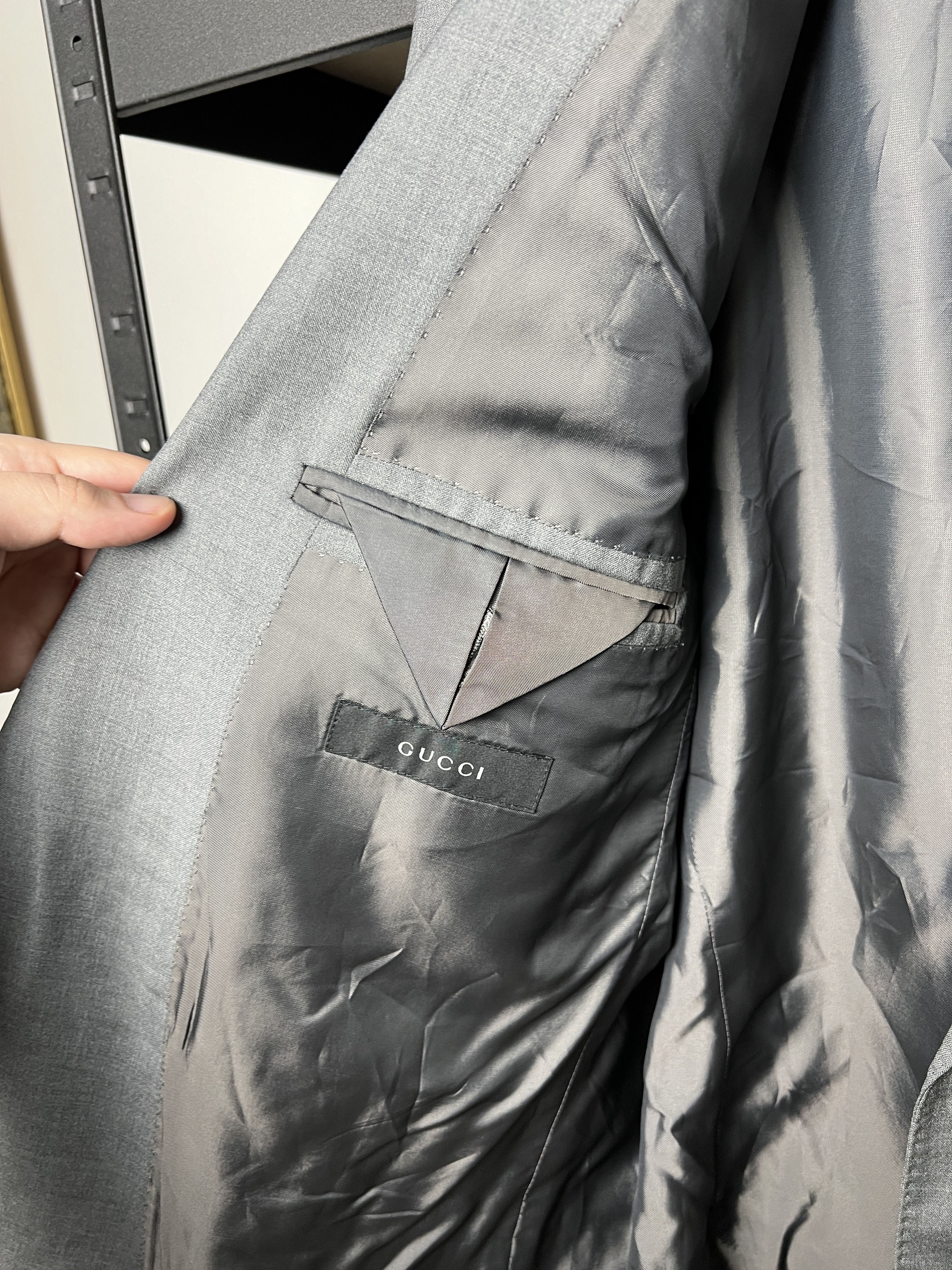 Gucci Gucci Blazer Coat Tom Ford Era Jacket Suit Size 54R - 9 Thumbnail