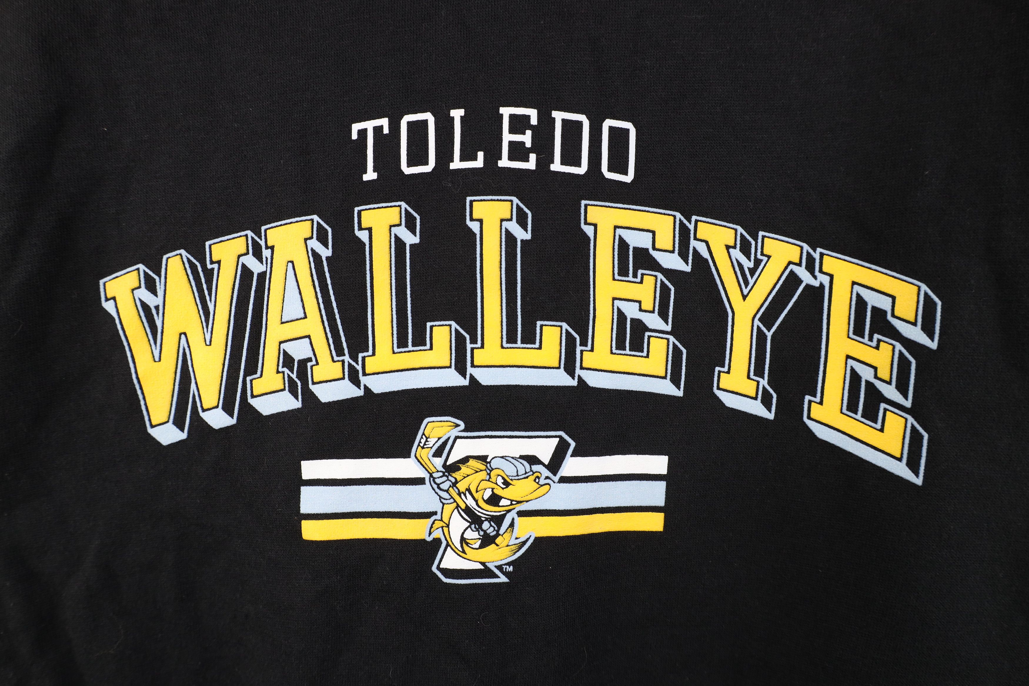 Vintage Vintage Y2K Toledo Walleye Hockey Hoodie Sweatshirt Black Size US S / EU 44-46 / 1 - 4 Thumbnail