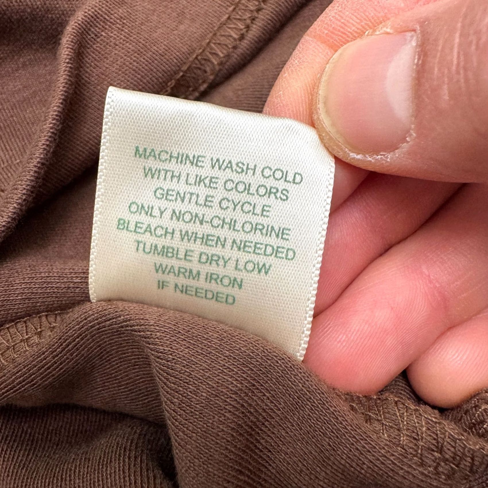 Blair Blair Cotton Blend Basic Tank Women L Brown Crew Neck Sleeveless Essential Shirt Size L / US 10 / IT 46 - 6 Thumbnail