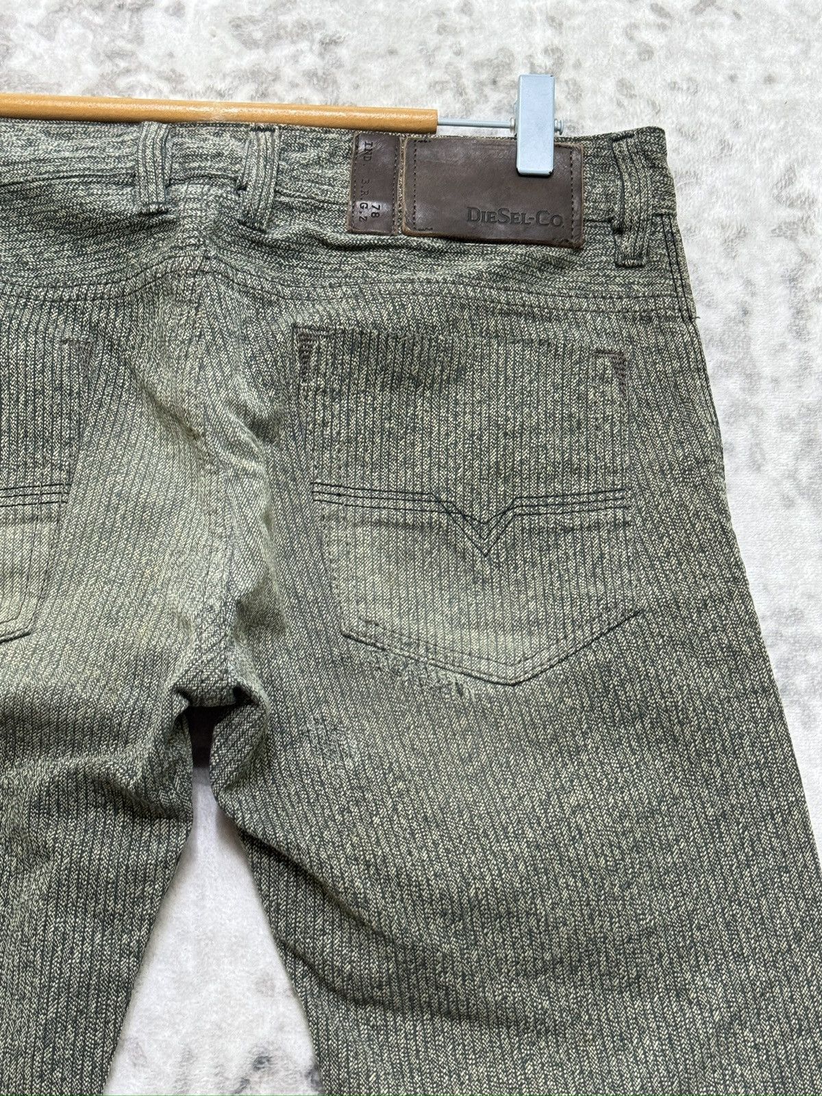 Diesel Diesel Safado Washed 0807M Regular Slim Straight Denim Jeans Size US 31 - 11 Thumbnail