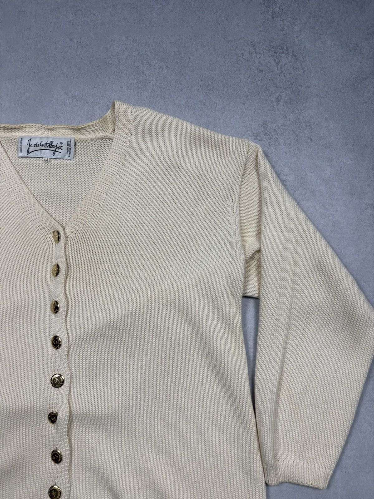 Jean Charles De Castelbajac Vintage Jean Charles De Castelbajac Knit Cardigan Italy 44 Size M / US 6-8 / IT 42-44 - 4 Thumbnail