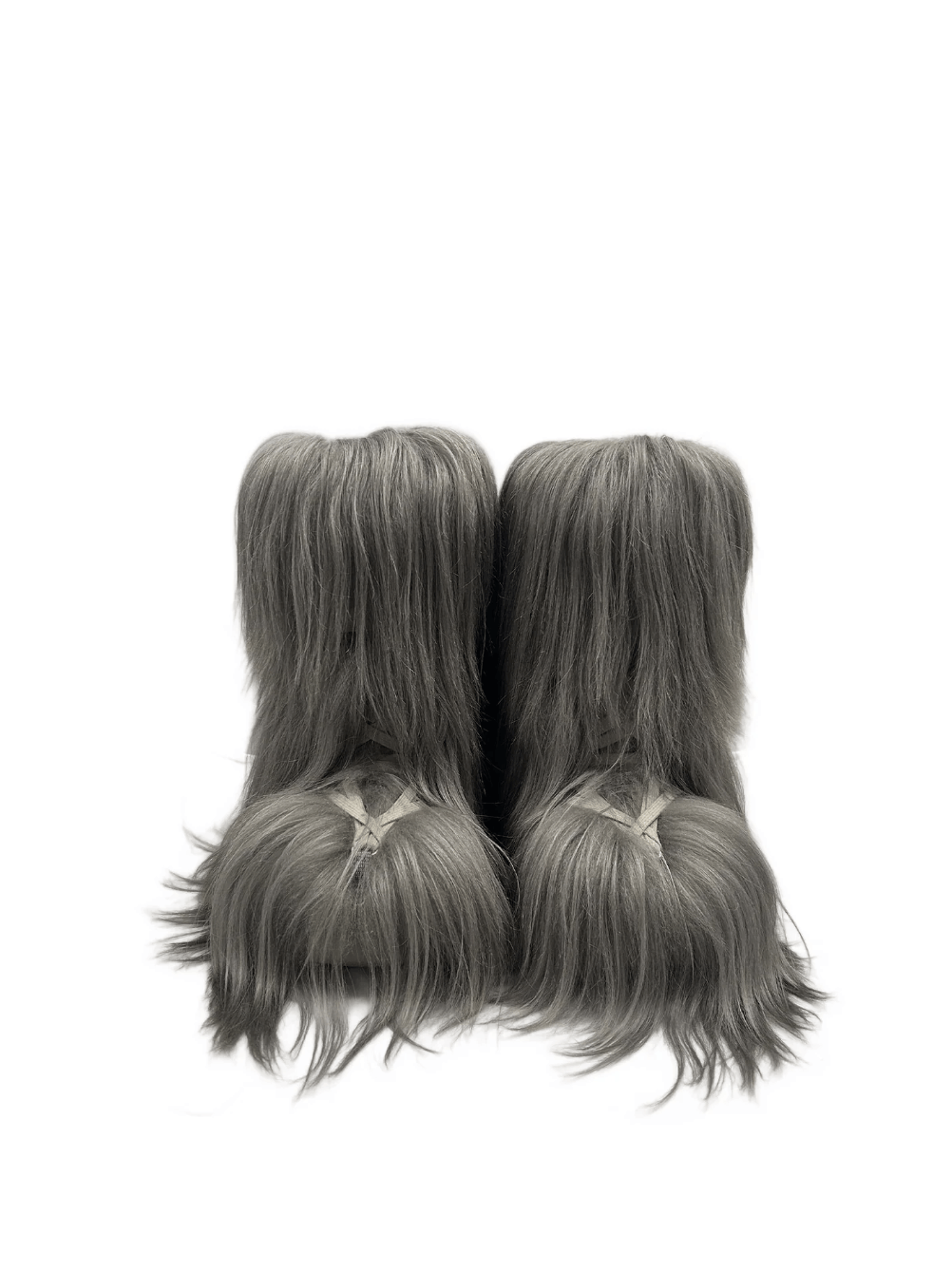 Rick Owens FW2020 Moncler Goat Fur Bigrocks Boots Size US 8 / IT 38 - 3 Thumbnail