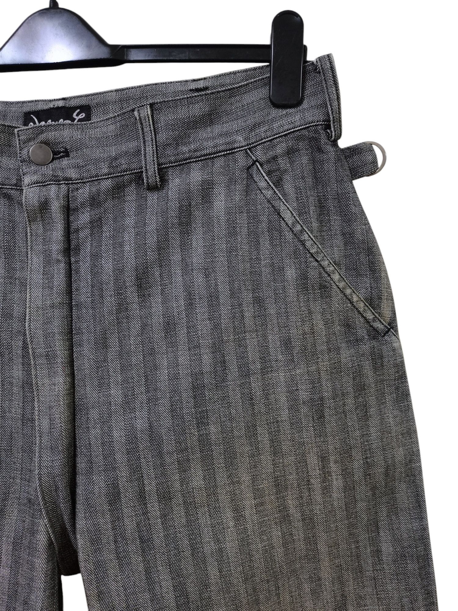 NEXUSVII Vintage Nexus 7 Punk Bondage Jeans Rare Made in Japan Size US 35 - 17 Thumbnail
