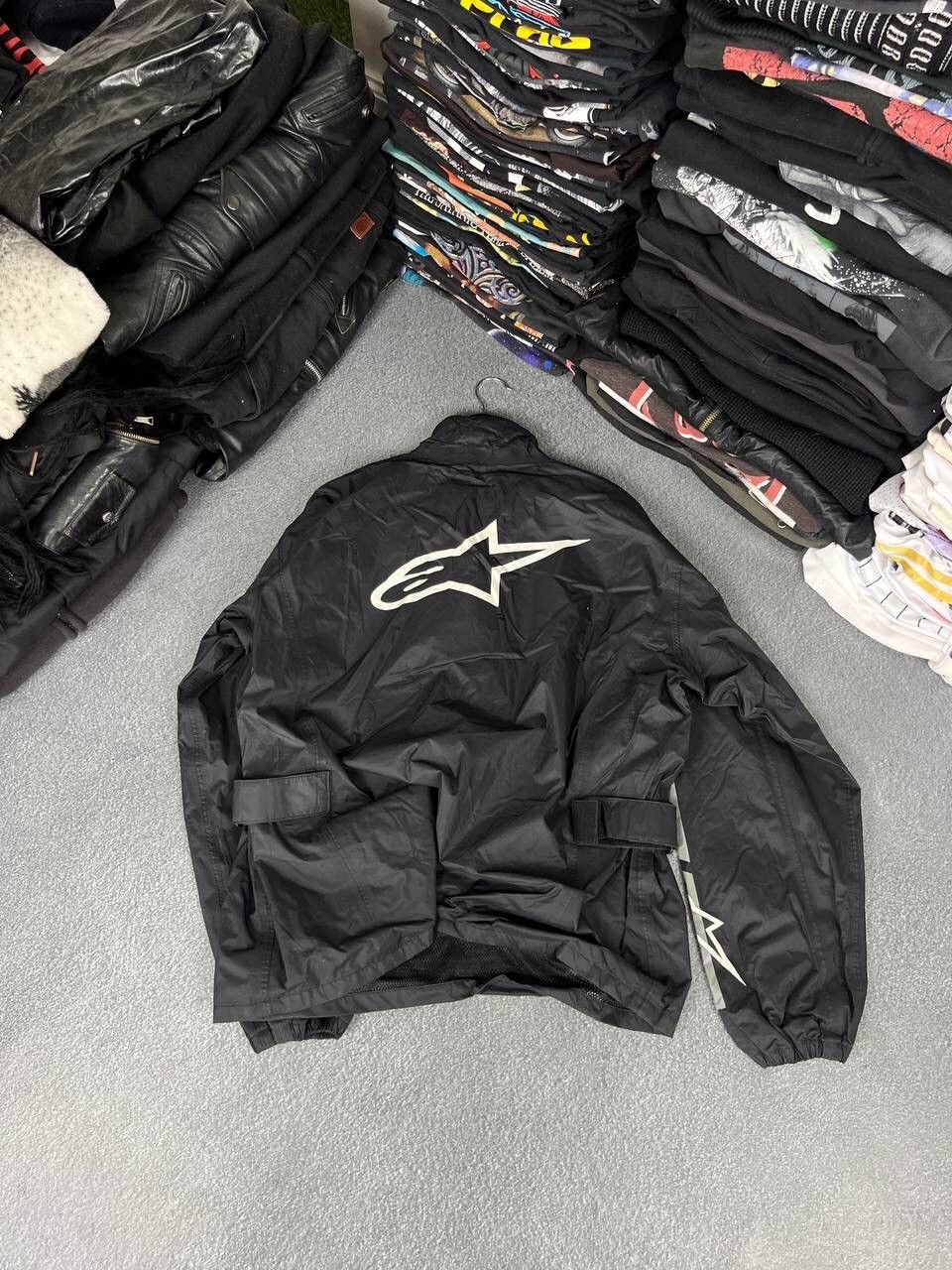 Alpinestars Alpinestars Vintage Moto Racing Jacket - Big Logo Size US L / EU 52-54 / 3 - 4 Thumbnail