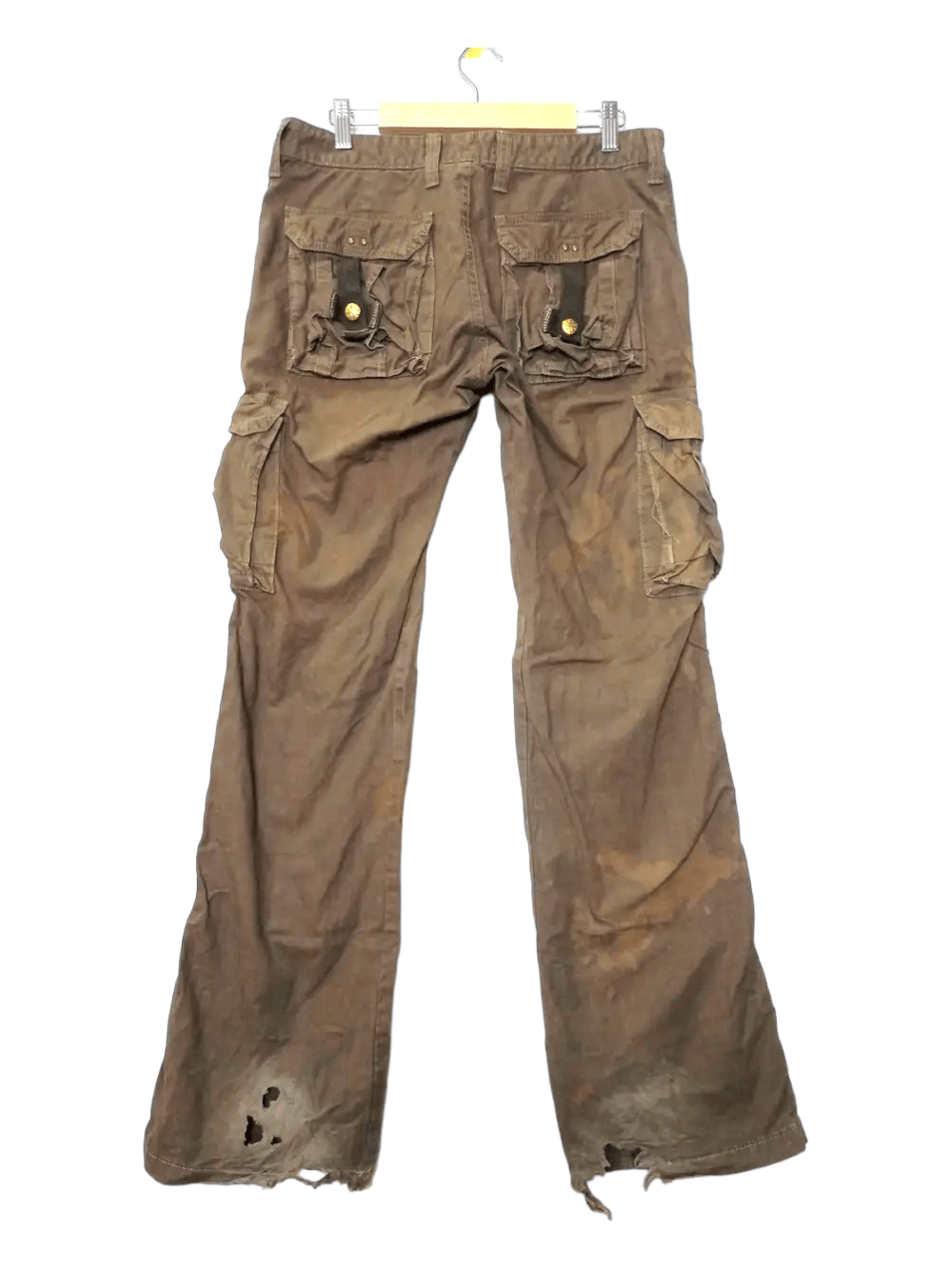 Surplus Research SURPLUS Mud Wash Tactical Cargo Pants Size US 30 / EU 46 - 2 Thumbnail