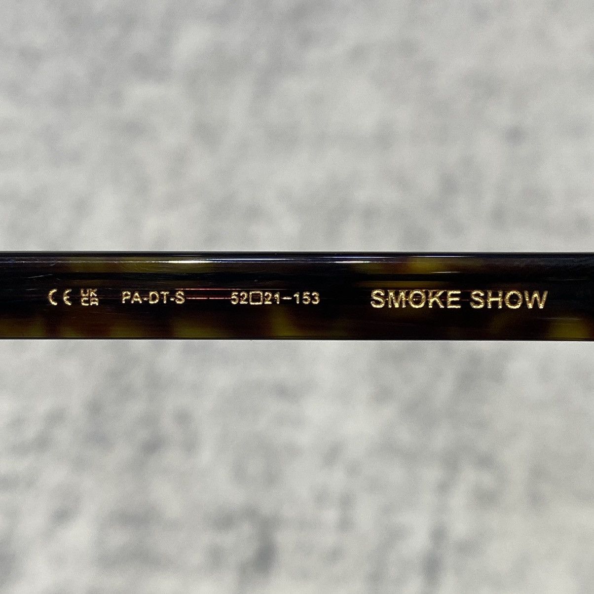 Chrome Hearts CHROME HEARTS SMOKE SHOW Pale Ale-Dark Tortoise-Sun Size ONE SIZE - 8 Thumbnail
