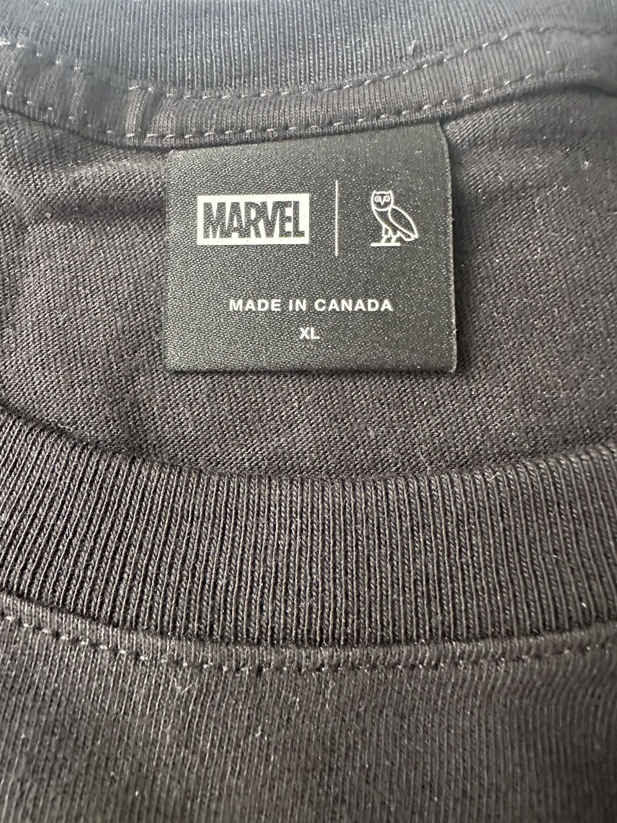 October's Very Own OVO x Marvel long tee XL Size US XL / EU 56 / 4 - 4 Thumbnail