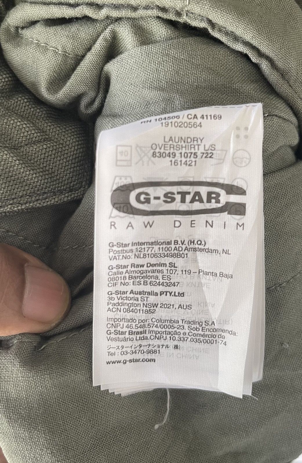 G-Star G-STAR RAW JACKET MULTI POCKET JAPAN Size US XL / EU 56 / 4 - 8 Thumbnail