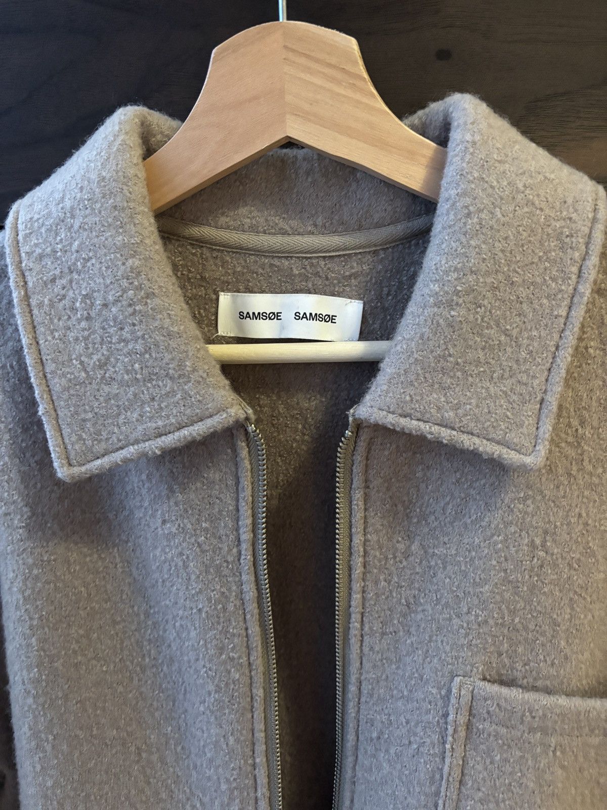 Samsoe Samsoe Hannes Full Zip Cardigan Jacket Size US L / EU 52-54 / 3 - 3 Thumbnail