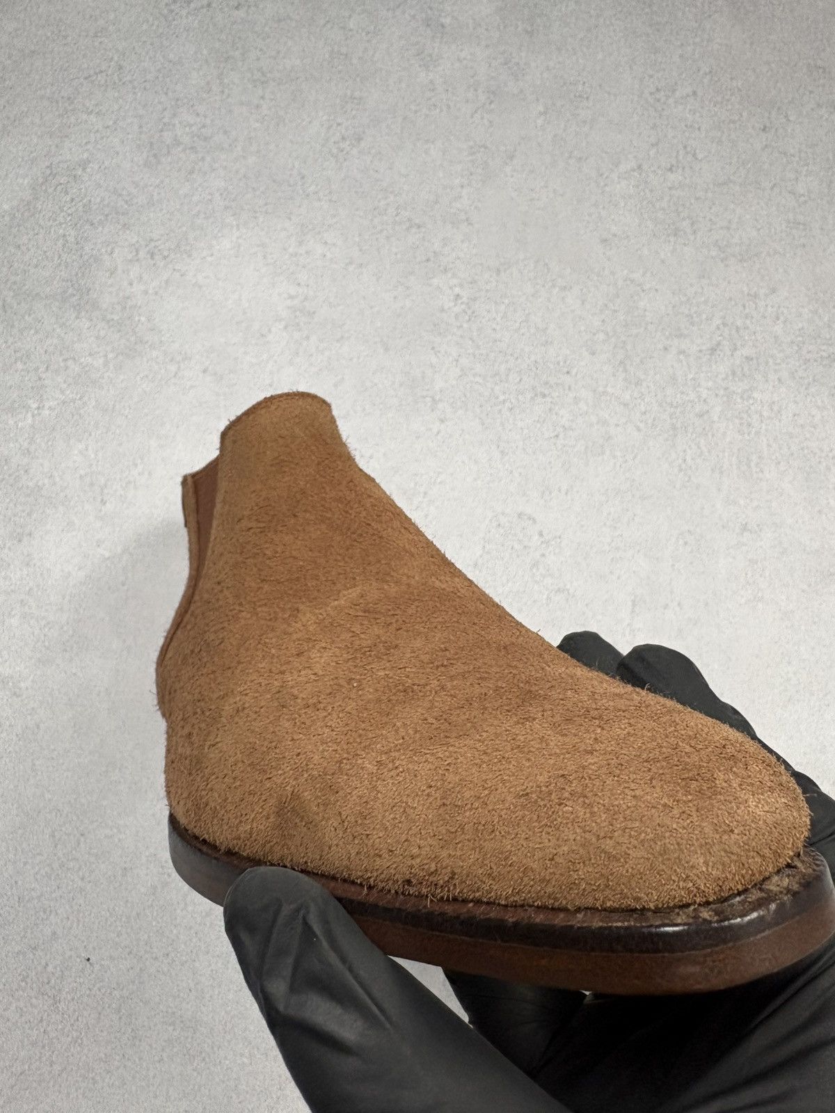 Crockett & Jones Crockett & Jones Cranford 3 Brown Camel Suede Chelsea Boots Size US 7.5 / EU 40-41 - 19 Thumbnail
