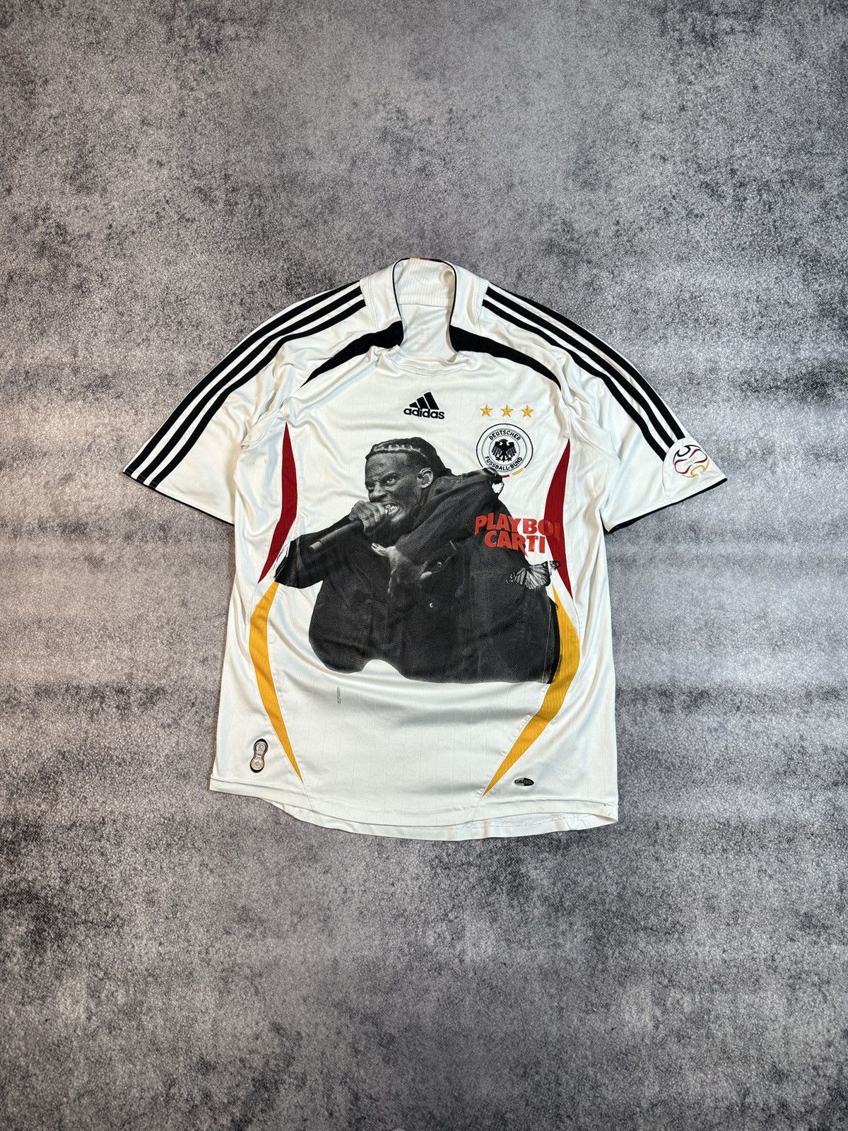 Adidas Vintage Adidas Germany 06/07 Playboi Carti Soccer Jersey M Size US M / EU 48-50 / 2 - 1 Thumbnail