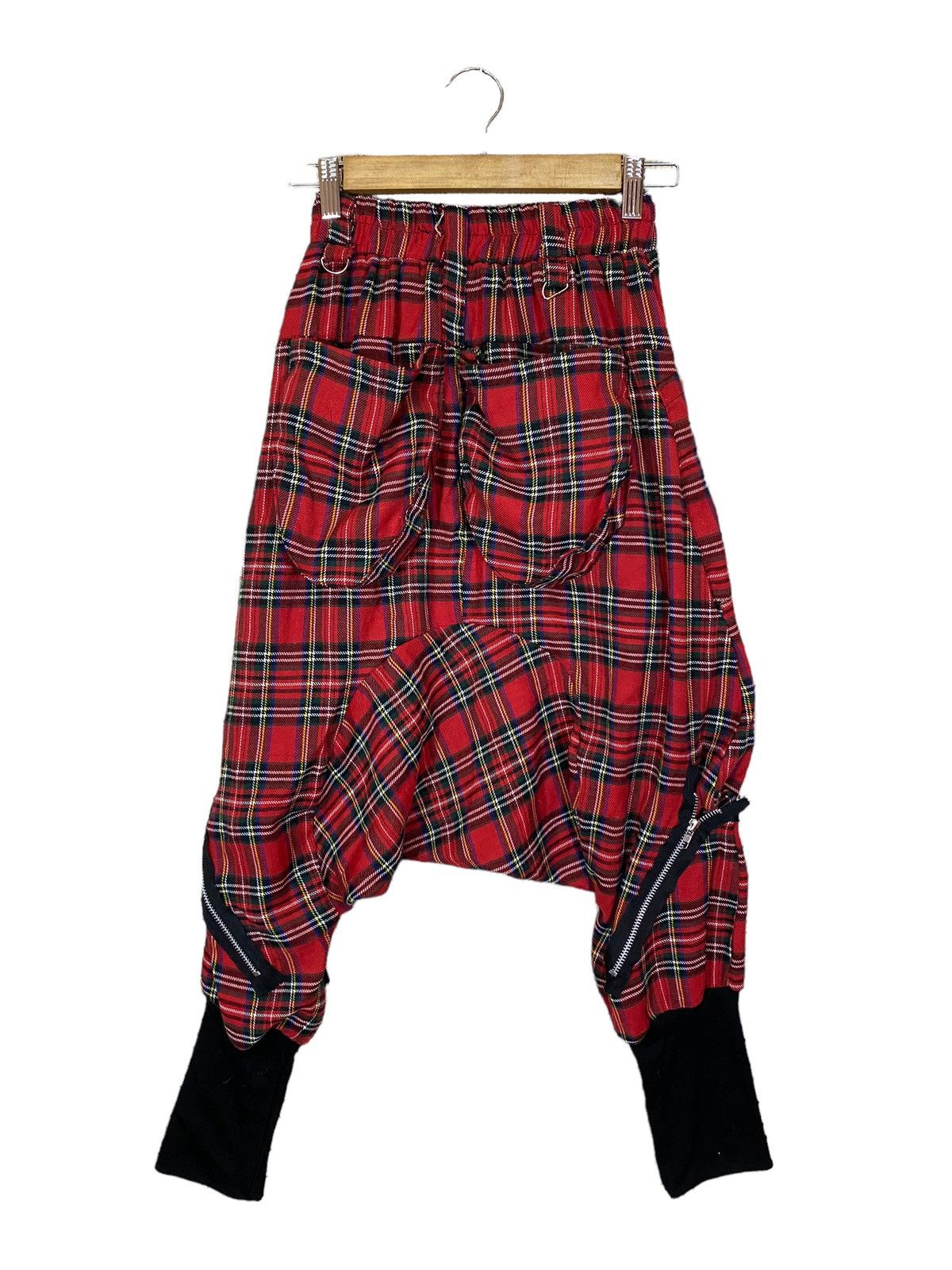 If Six Was Nine × Japanese Brand × Seditionaries ‼️ACDC RAG GOTHIC PUNK PANT MULTIZIP TARTAN‼️ Size US 28 / EU 44 - 2 Thumbnail