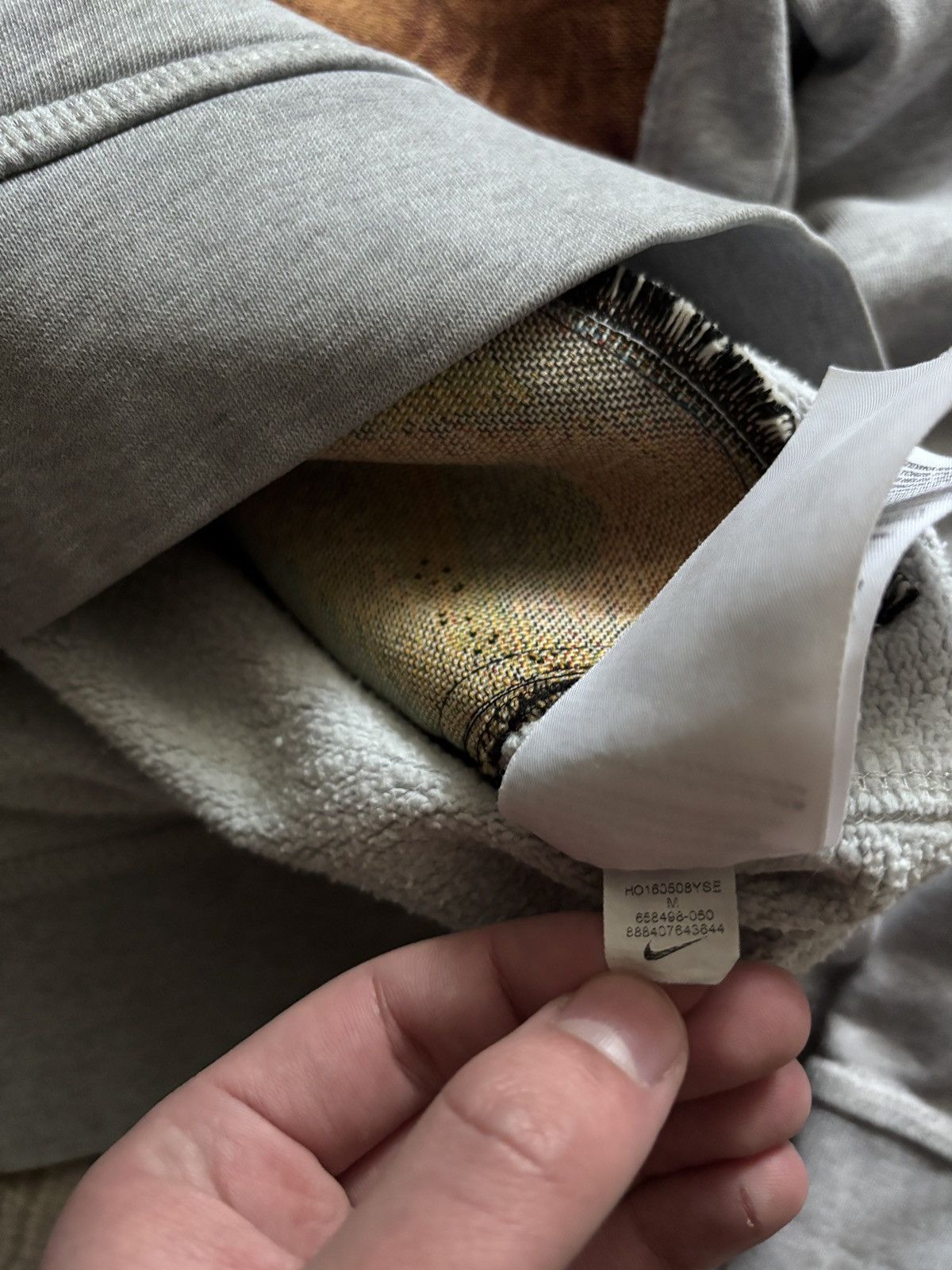 Nike Nike Reworked Junya Watanabe style Grey Hoodie Size US M / EU 48-50 / 2 - 7 Thumbnail