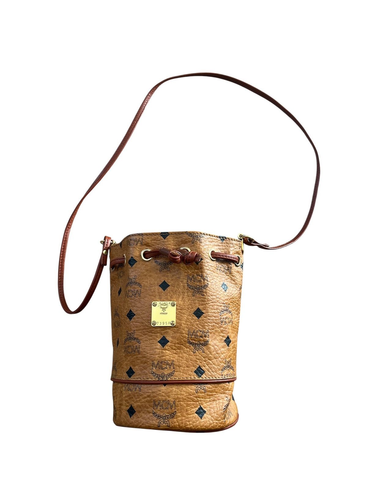 MCM shoulder leather bag rare luxury designer fashion