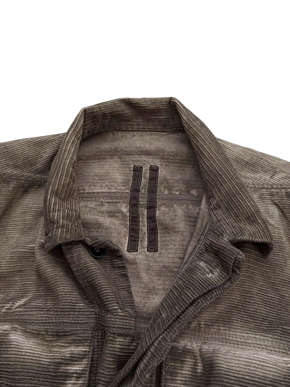 Rick Owens 2000’s Sample Hogwash Distressed Corduroy Leather Hybrid Size US M / EU 48-50 / 2 - 7 Thumbnail