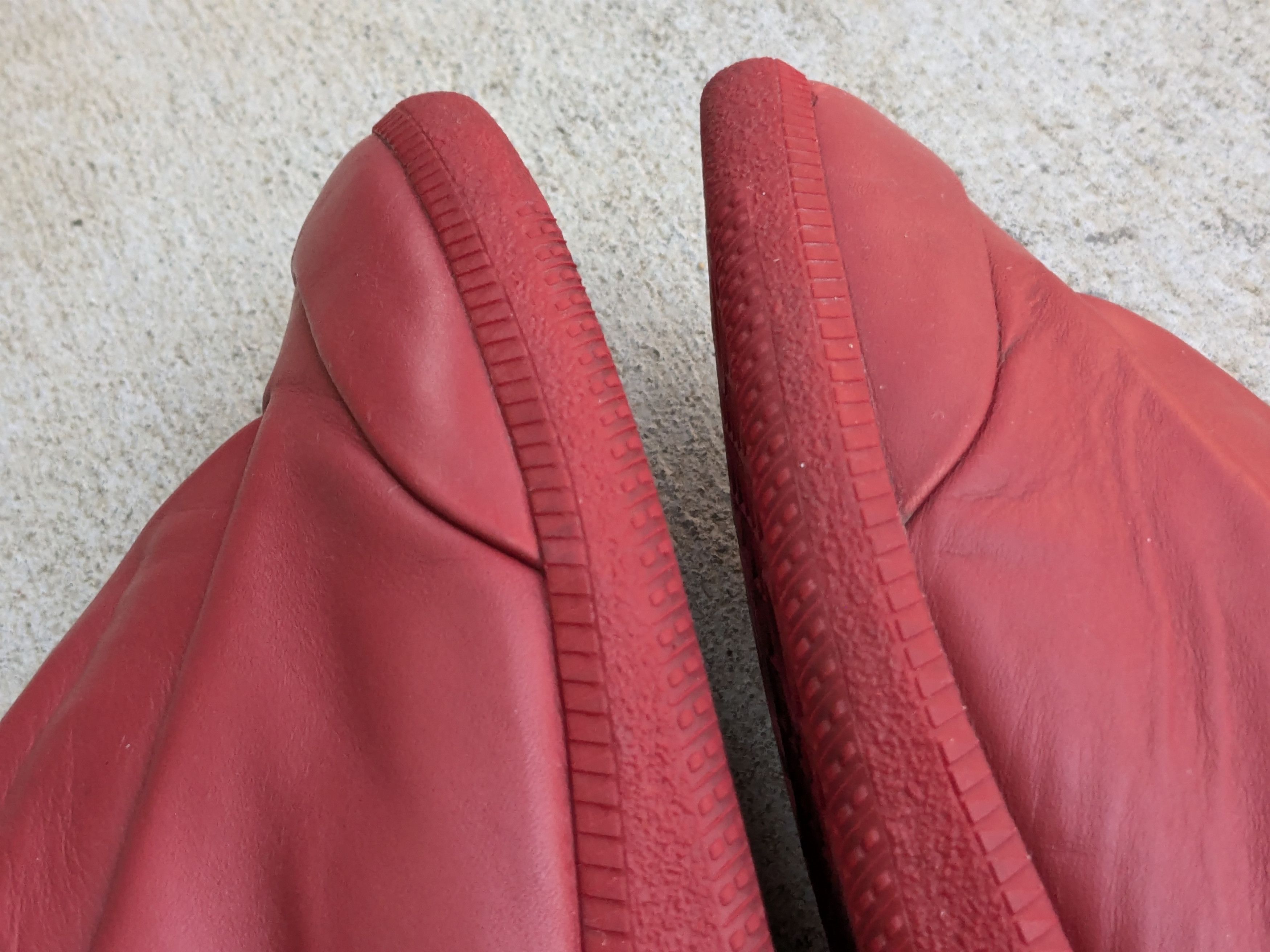 Maison Margiela Maison Margiela Future Red 9 42 Leather High Tops Size US 9 / EU 42 - 10 Thumbnail