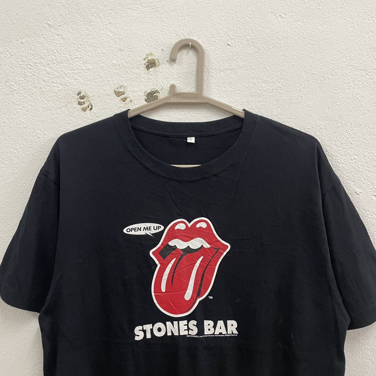 Band Tees × The Rolling Stones × Vintage 🔥Vintage Y2K The Rolling Stones Rock And Roll Promo Tee Size US L / EU 52-54 / 3 - 3 Thumbnail