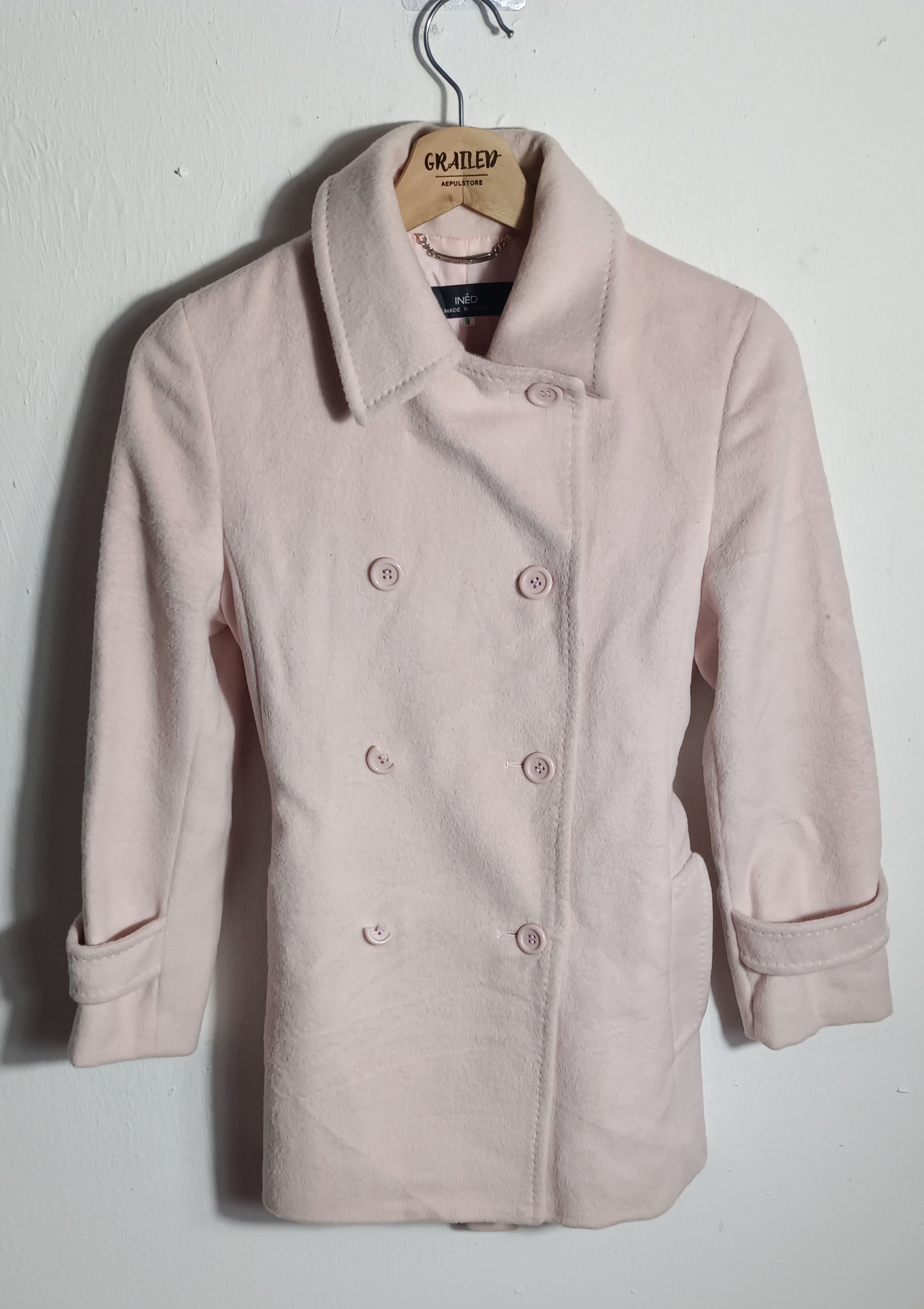 Japanese Brand × Y's × Yohji Yamamoto Vintage🔥 Ined by Yohjiyamamoto Jaeger Coats Size XS / US 0-2 / IT 36-38 - 3 Thumbnail