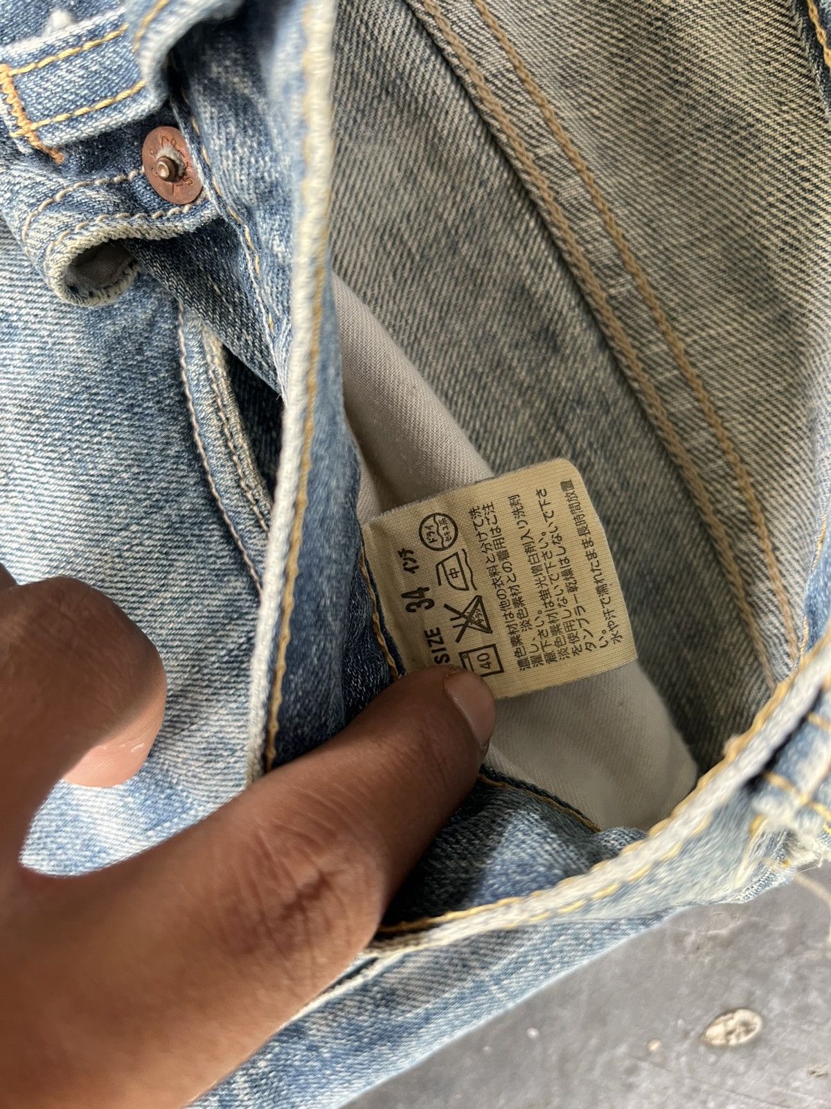 Hysteric Glamour × Levi's × Vintage Vintage Levis 502 Size US 32 / EU 48 - 8 Thumbnail