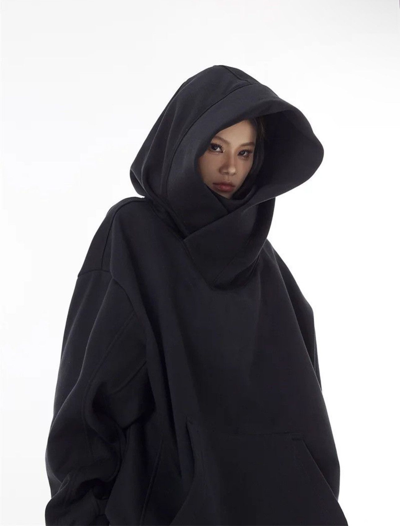 Other Streetwear Black Ninja Turtleneck Hoodie Size US XL / EU 56 / 4 - 1 Thumbnail