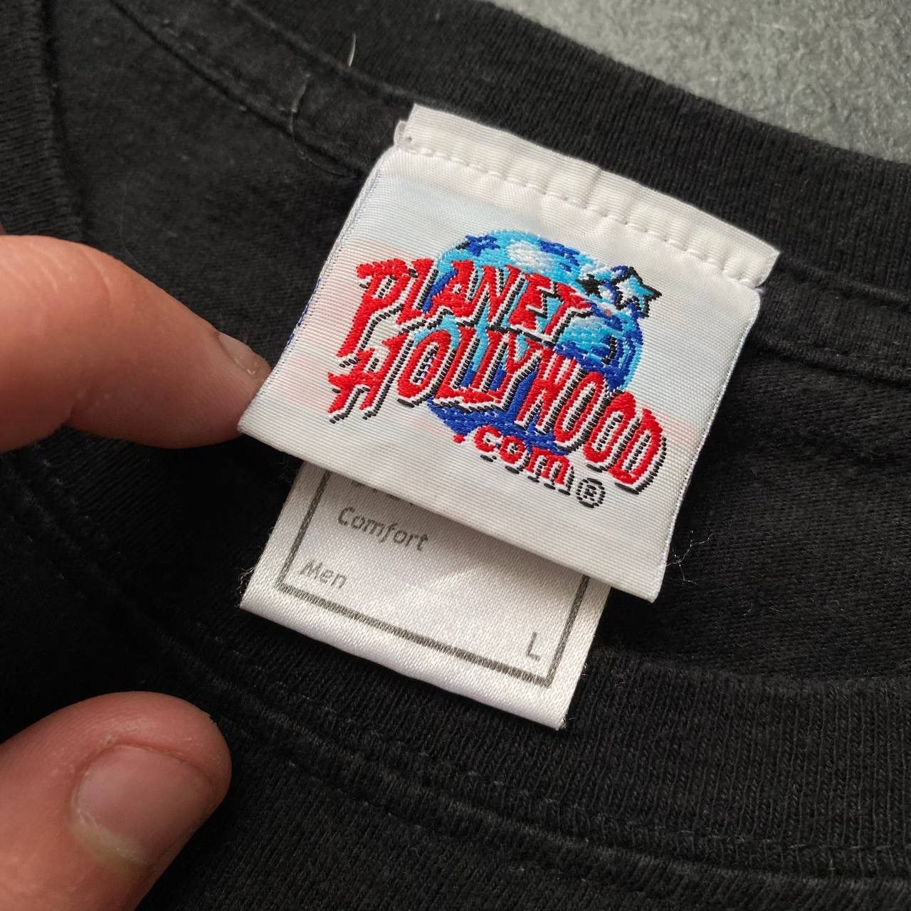 Planet Hollywood × Vintage Vintage planet Hollywood big logo tee Size US L / EU 52-54 / 3 - 6 Thumbnail