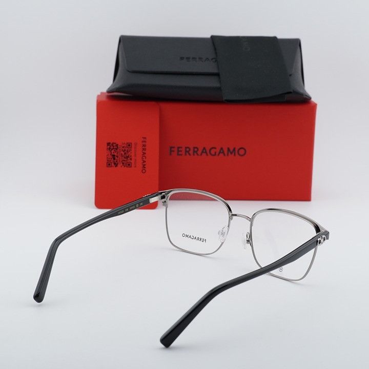 Salvatore Ferragamo Salvatore Ferragamo SF2225 038 Eyeglasses Black 53mm Frame Size ONE SIZE - 10 Thumbnail