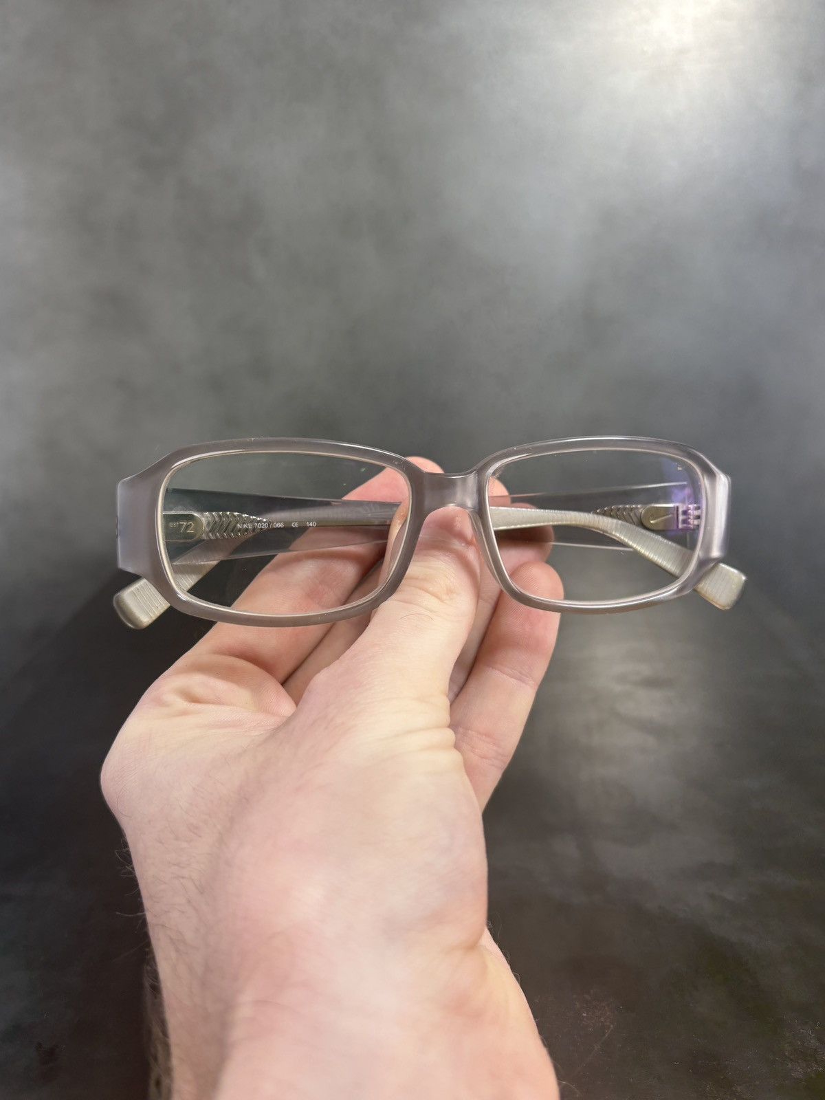 Nike Nike 7020 Glasses Translucent Frames Swoosh Eyeglasses Sun Size ONE SIZE - 1 Thumbnail