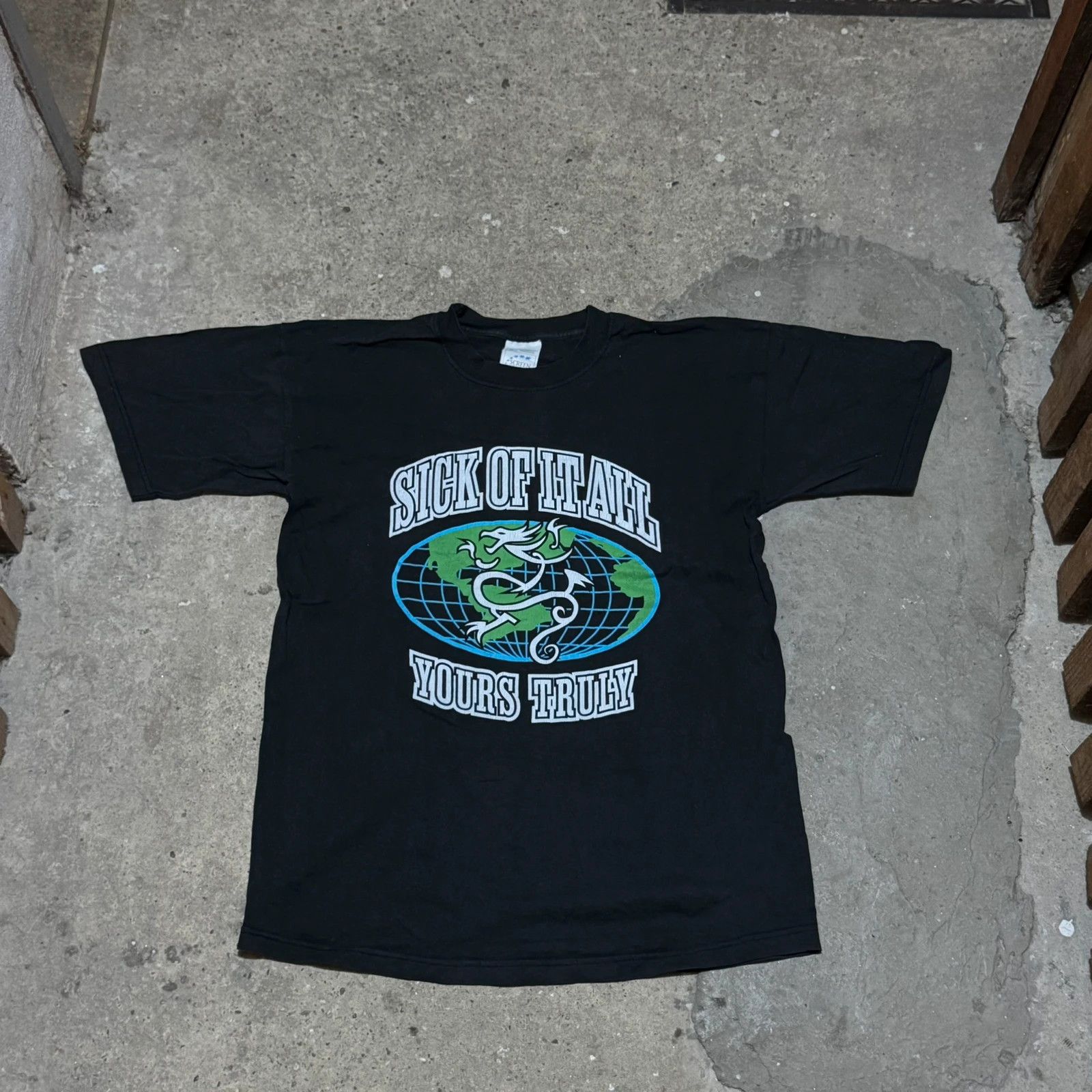 Band Tees × Vintage Vintage Sick of it all t-shirt Size US M / EU 48-50 / 2 - 1 Thumbnail