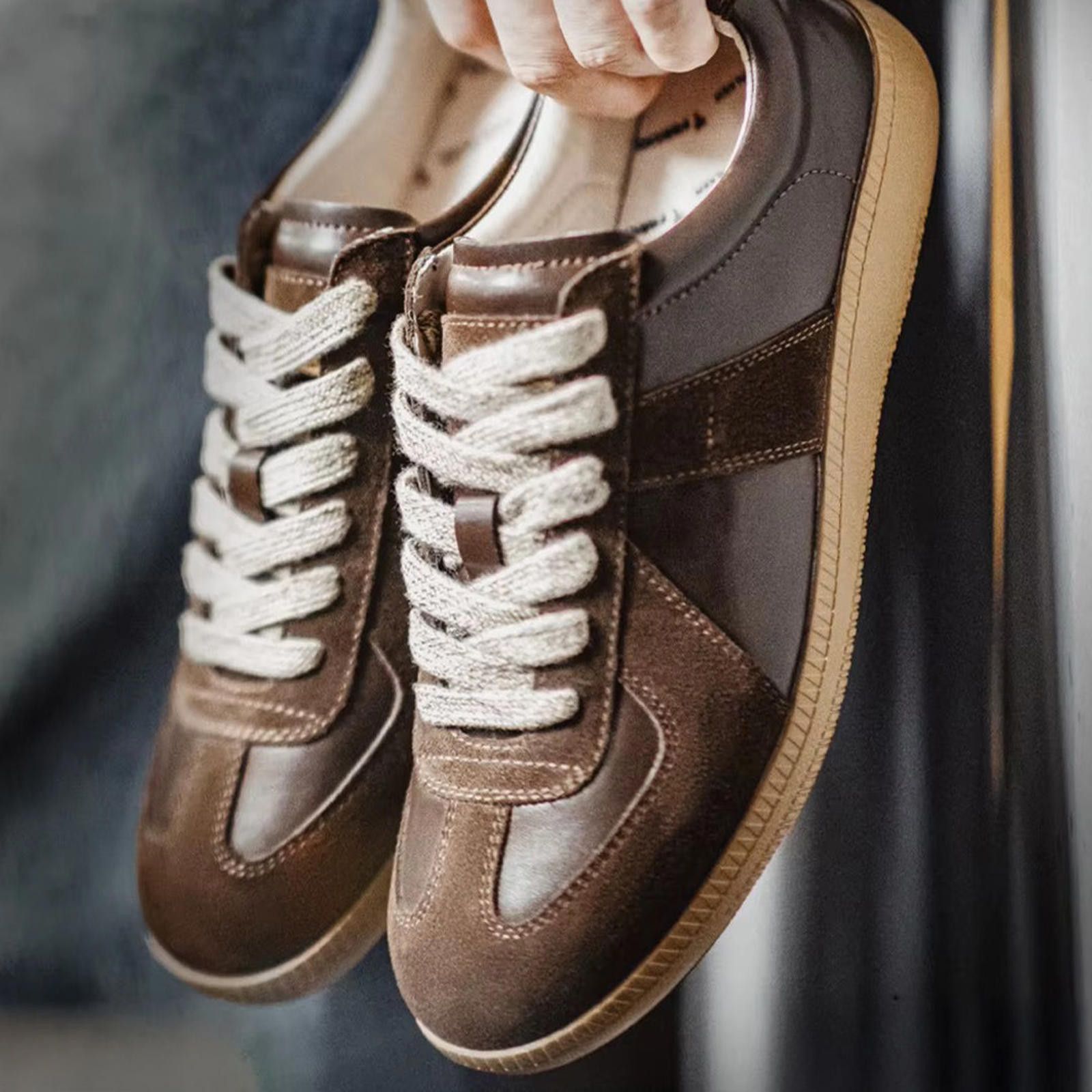Other Brown Nubuck Leather Casual Trainers Size US 9 / EU 42 - 4 Thumbnail