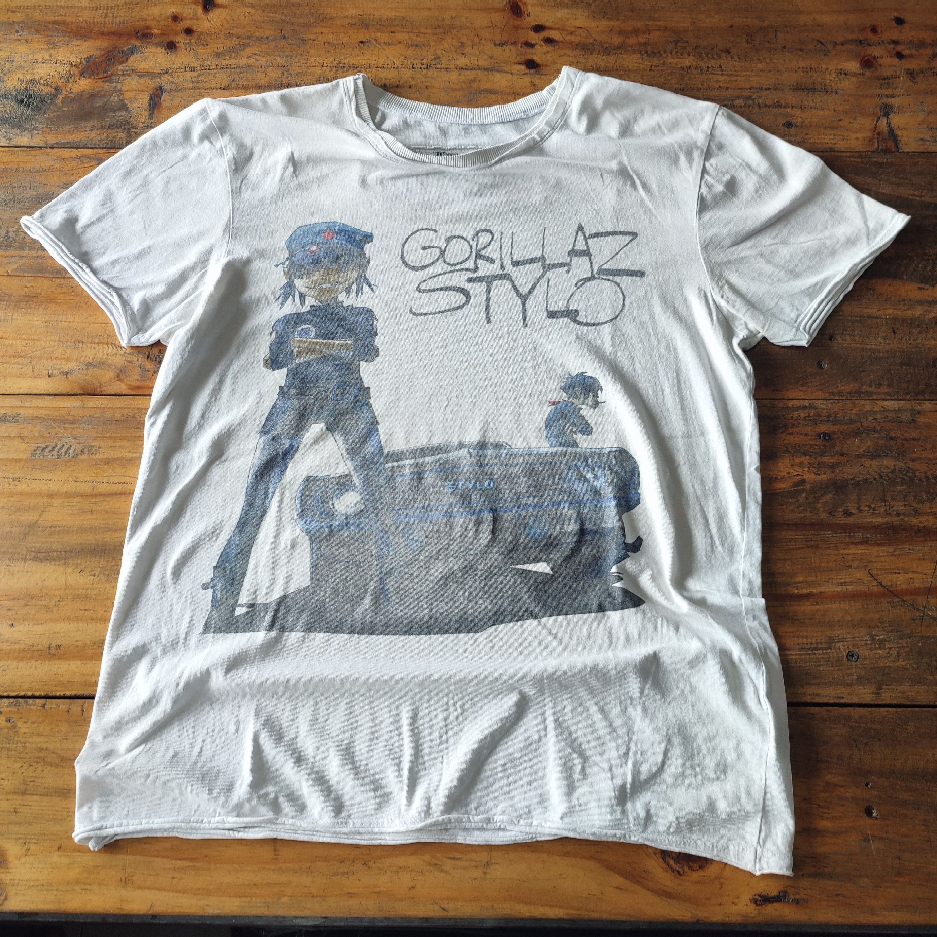 Band Tees × Vintage VINTAGE GORILLAZ T SHIRT Size US L / EU 52-54 / 3 - 2 Thumbnail