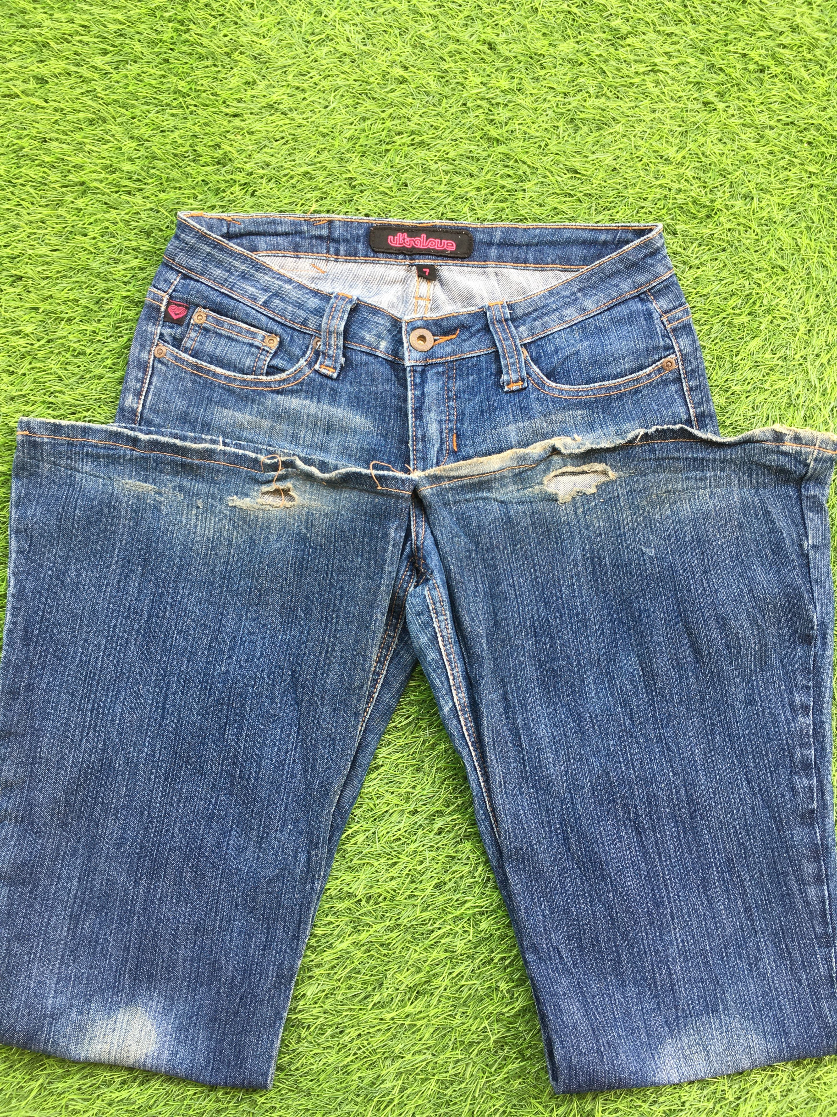 Japanese Brand Japanese Low Rise Boot Cut Jeans D-953 Size 26" / US 2 / IT 38 - 7 Thumbnail