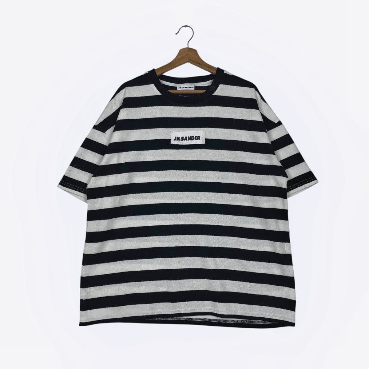 Jil Sander Jil Sander Stripe Black And White T-shirt Size US M / EU 48-50 / 2 - 1 Thumbnail