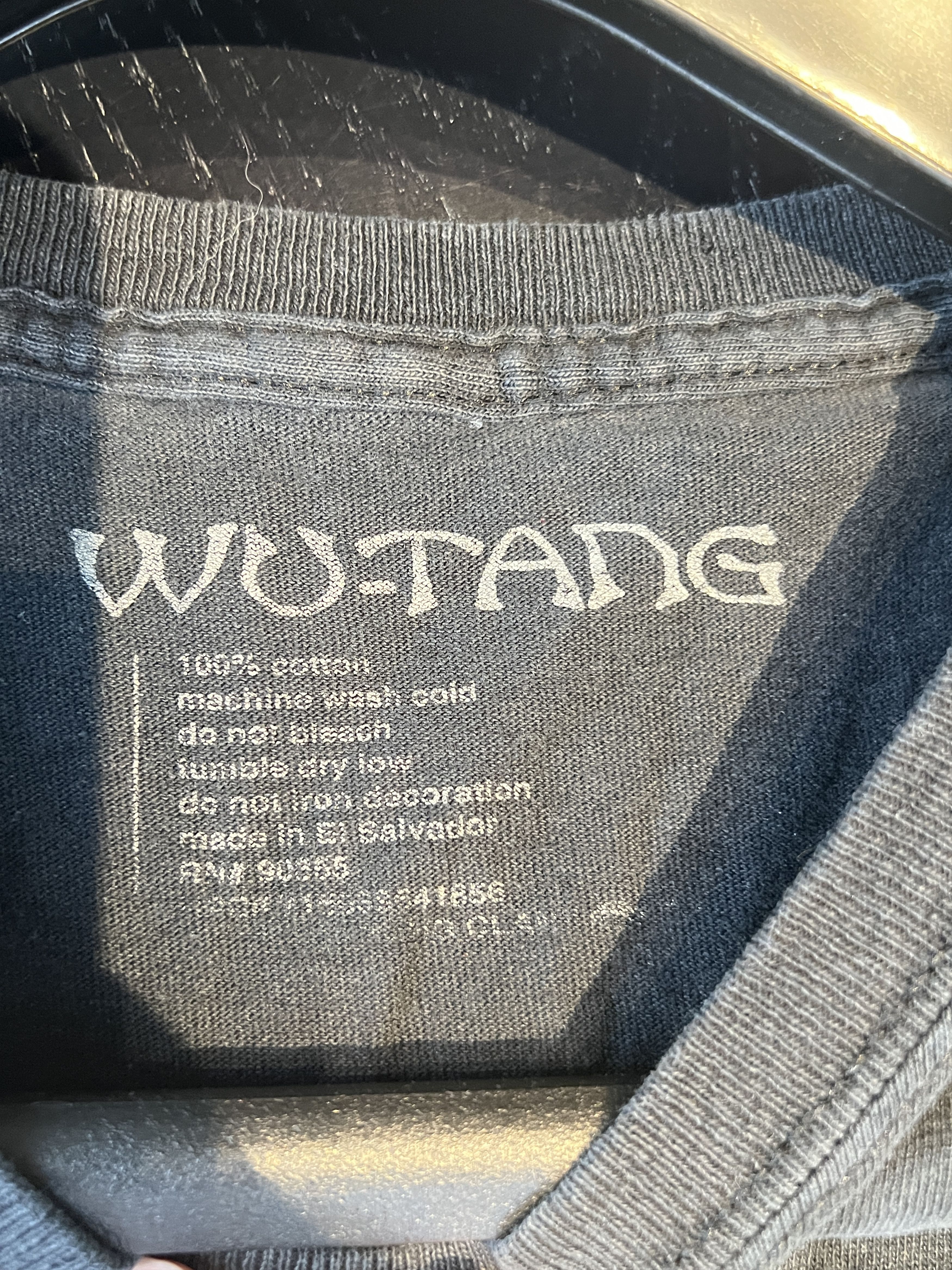 Wu-Tang Clan Wu-Tang Clan Graphic Black Yellow Distressed Logo Hip Hop Size US XL / EU 56 / 4 - 3 Thumbnail