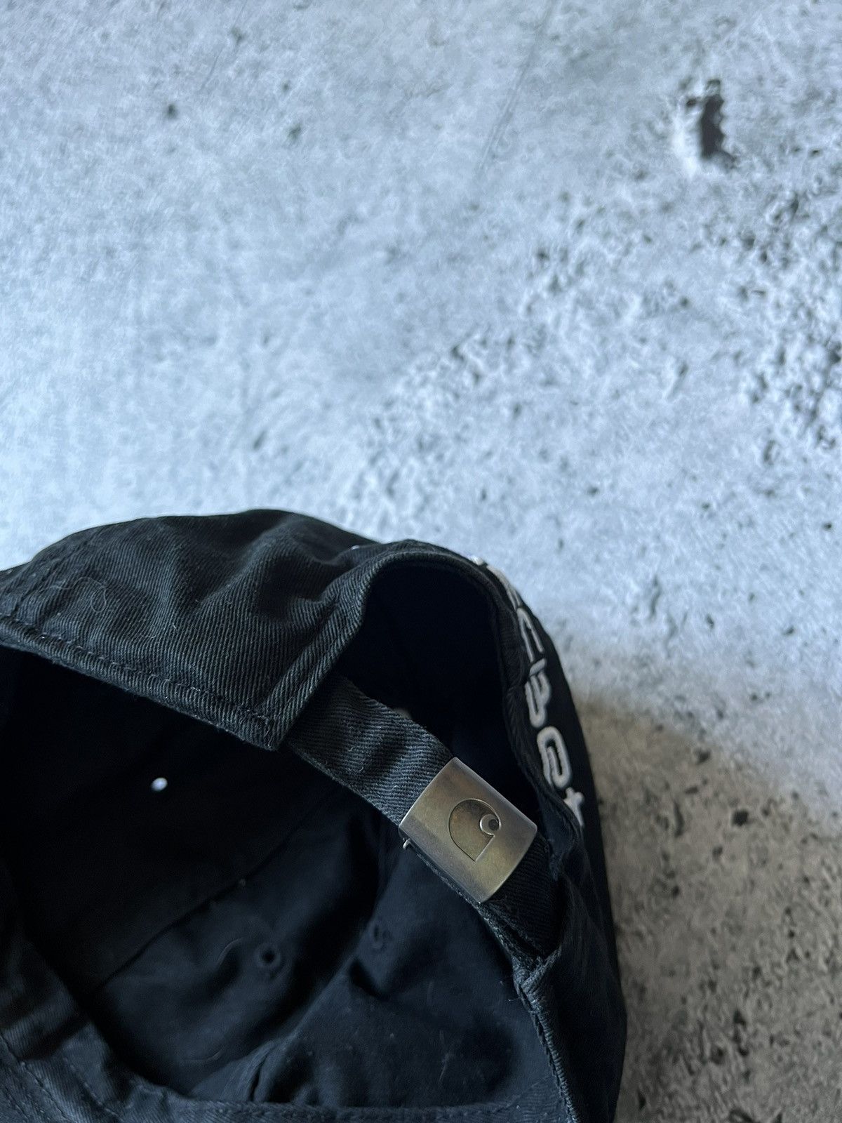 Carhartt Wip × Gosha Rubchinskiy × PACCBET Carhartt x Rassvet PACCBET Cap Hat Black NWT Size ONE SIZE - 4 Thumbnail