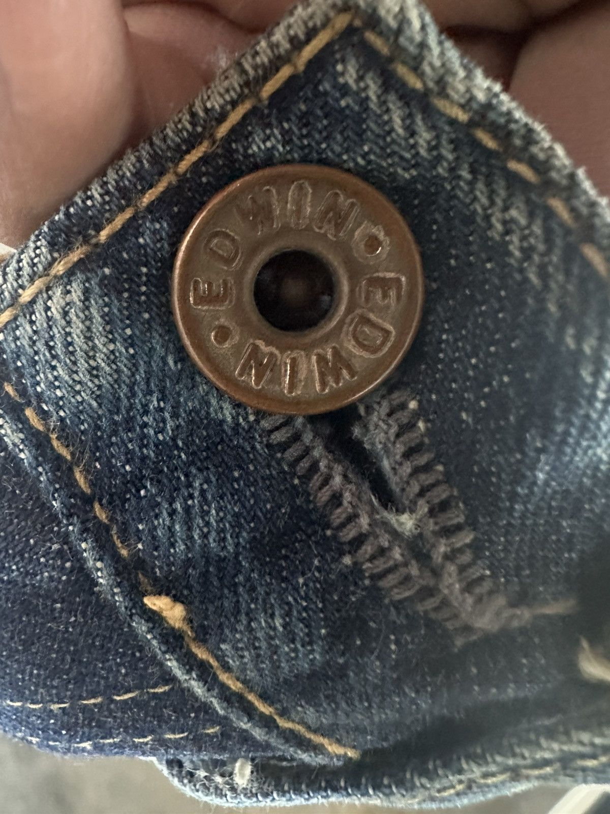 Edwin Edwin vintage selvedge jean & Faded. Size US 29 - 19 Thumbnail