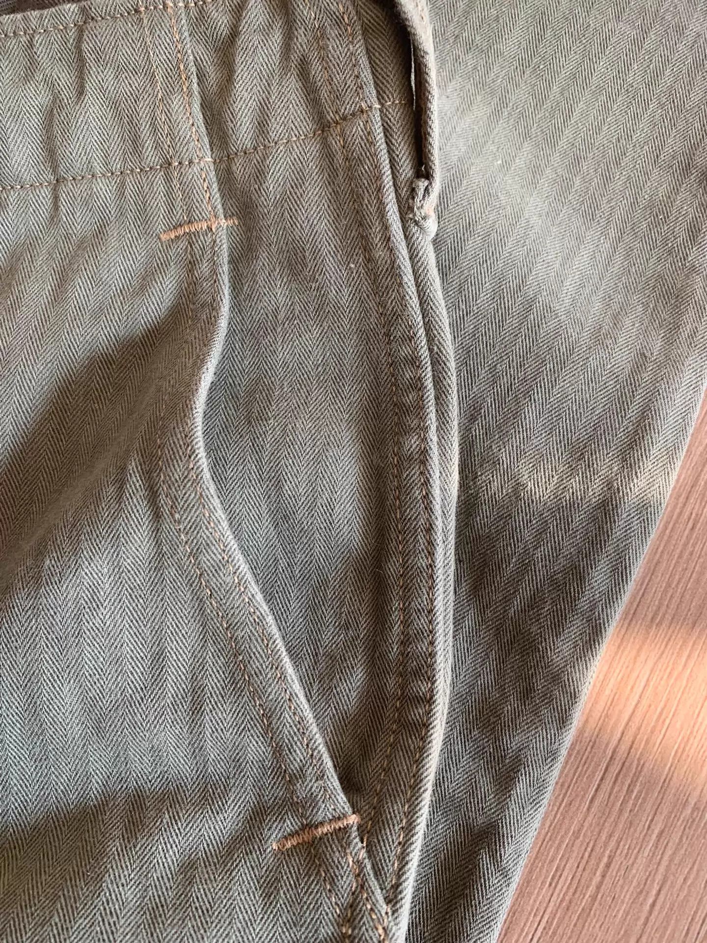 Freewheelers FREEWHEELERS Herringbone Heavyweight Mil Pants 32 99N Size US 32 / EU 48 - 6 Thumbnail