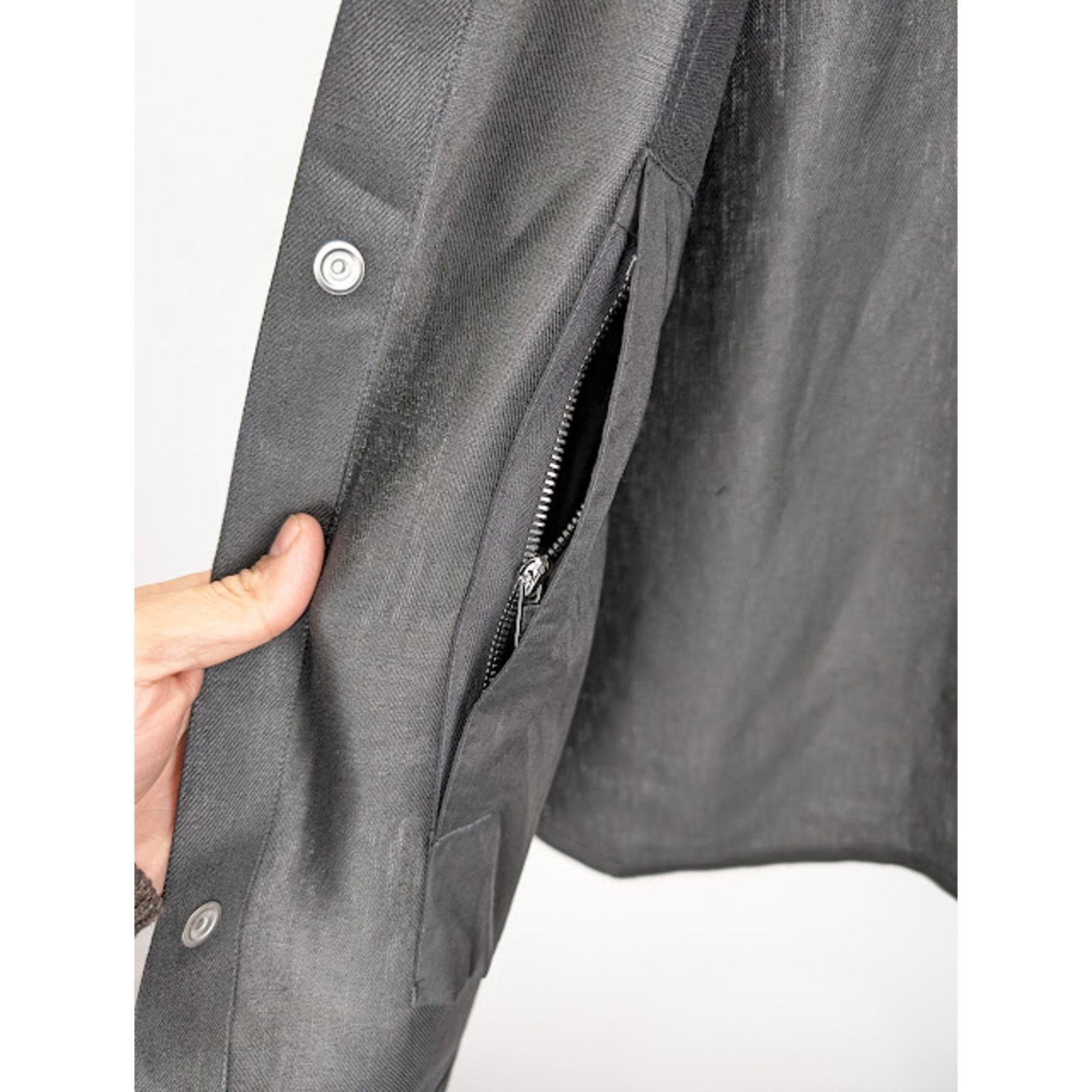 Rick Owens o1rshd1 Jumbo Sl Outershirt in Black Size US L / EU 52-54 / 3 - 17 Thumbnail