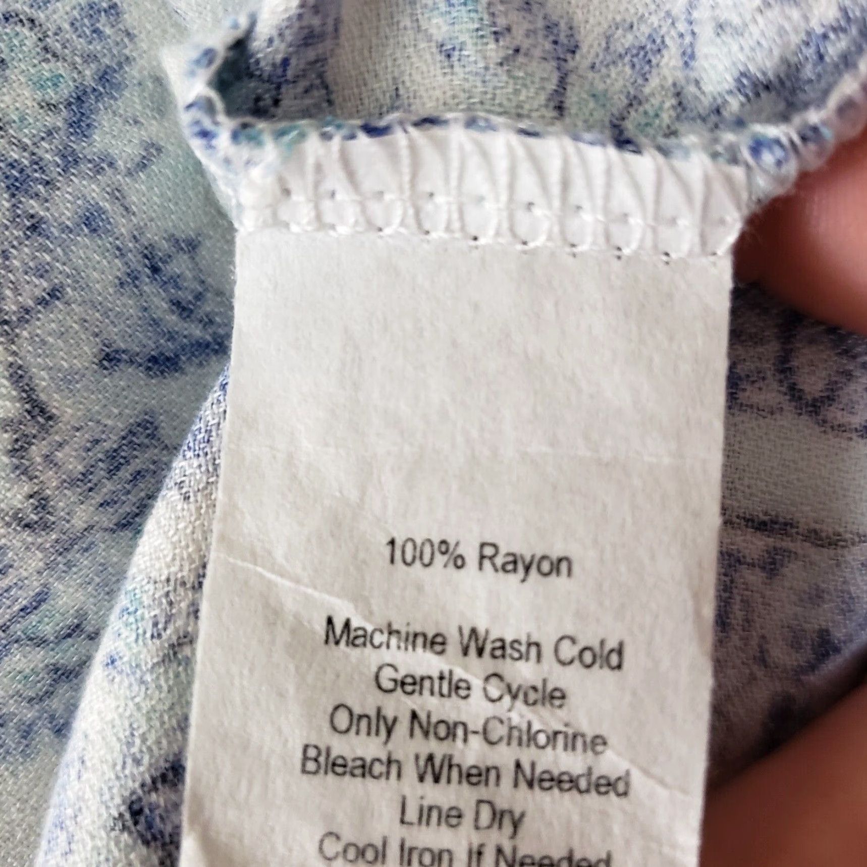 Vintage Verse Alecto Halter Top Womens Small Blue Verse Stitch Fix Shirt Sleeveless XS? Wait. Size S / US 4 / IT 40 - 6 Thumbnail