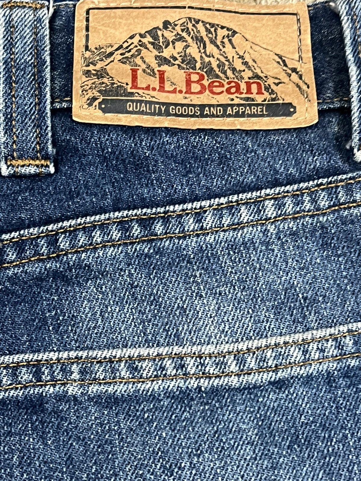 L.L. Bean × POST ARCHIVE FACTION (PAF) Vintage L.L Bean Baggy Distressed Size US 35 - 10 Thumbnail