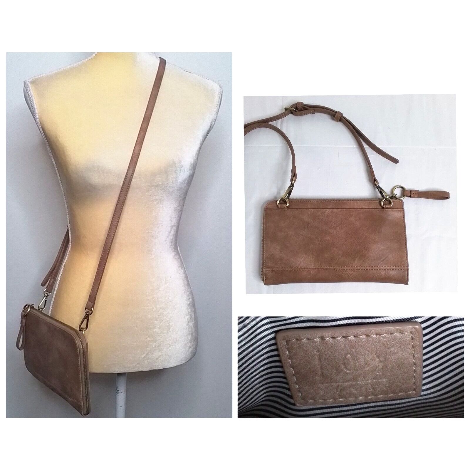 Other Joy Susan Purse Brown Crossbody Clutch New w/o Tags Size ONE SIZE - 1 Thumbnail