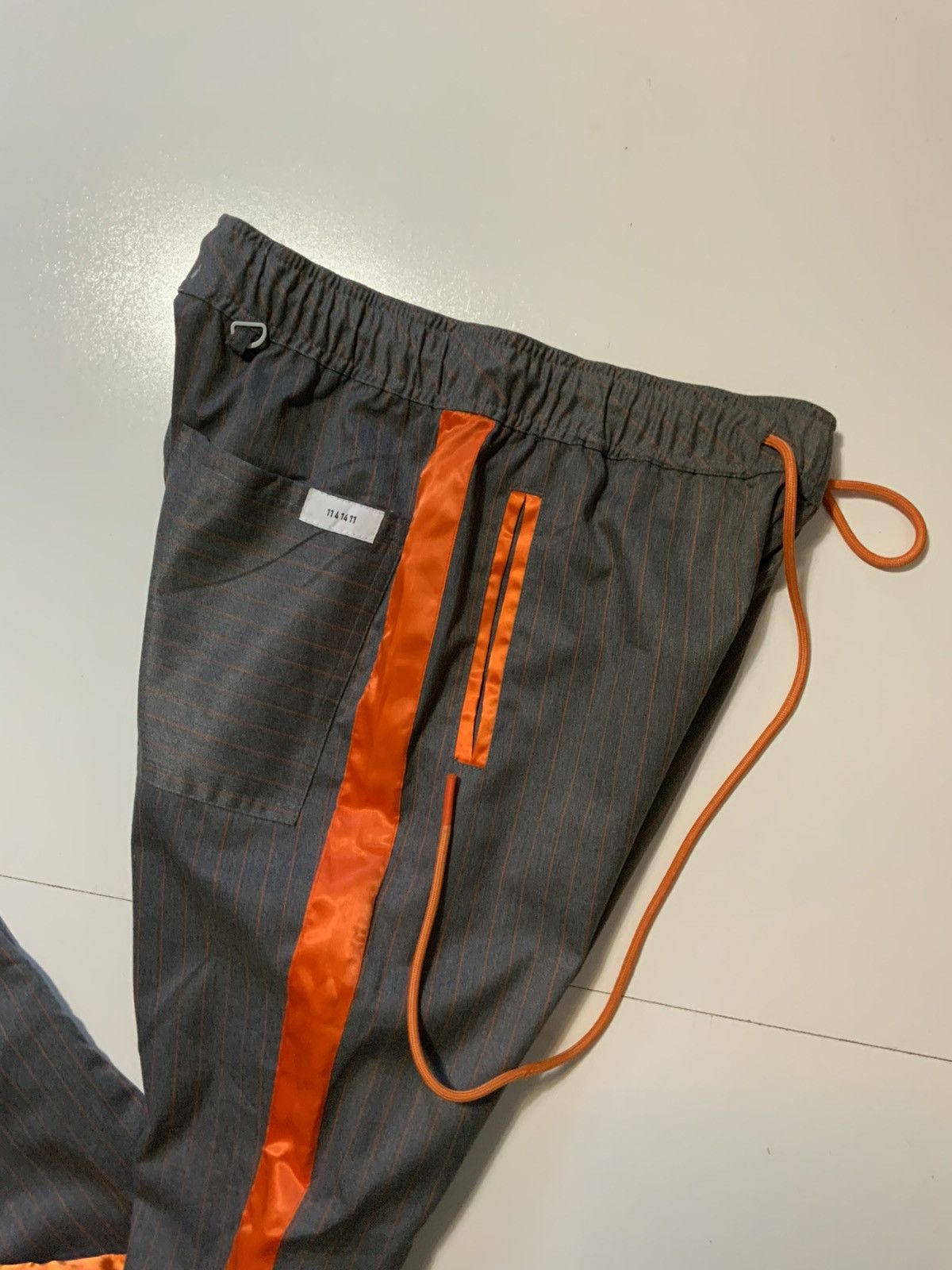 Other KDNK Los Angeles Pin Striped Slim Fit Drawstring Pants Size US 34 / EU 50 - 7 Thumbnail