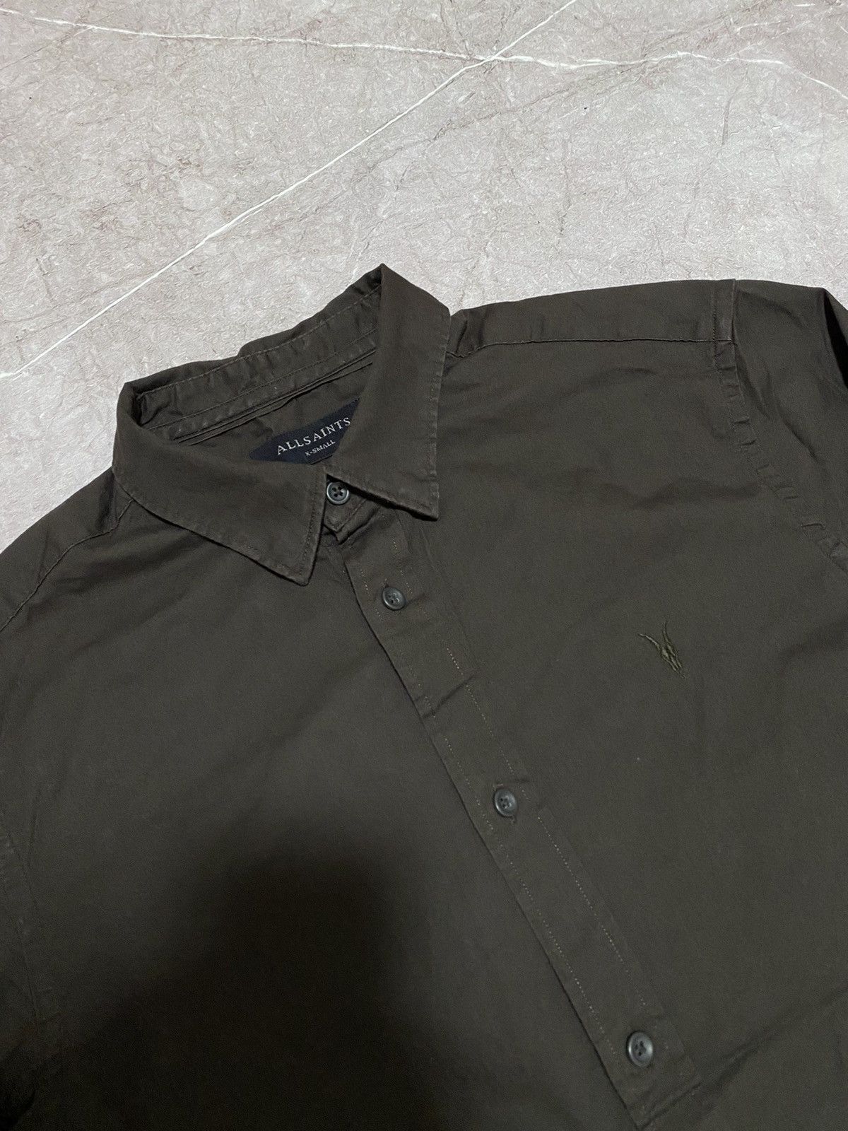 Allsaints Vintage Allsaints Button Up Men’s Shirt Y2K Long Sleeve Size US S / EU 44-46 / 1 - 5 Thumbnail