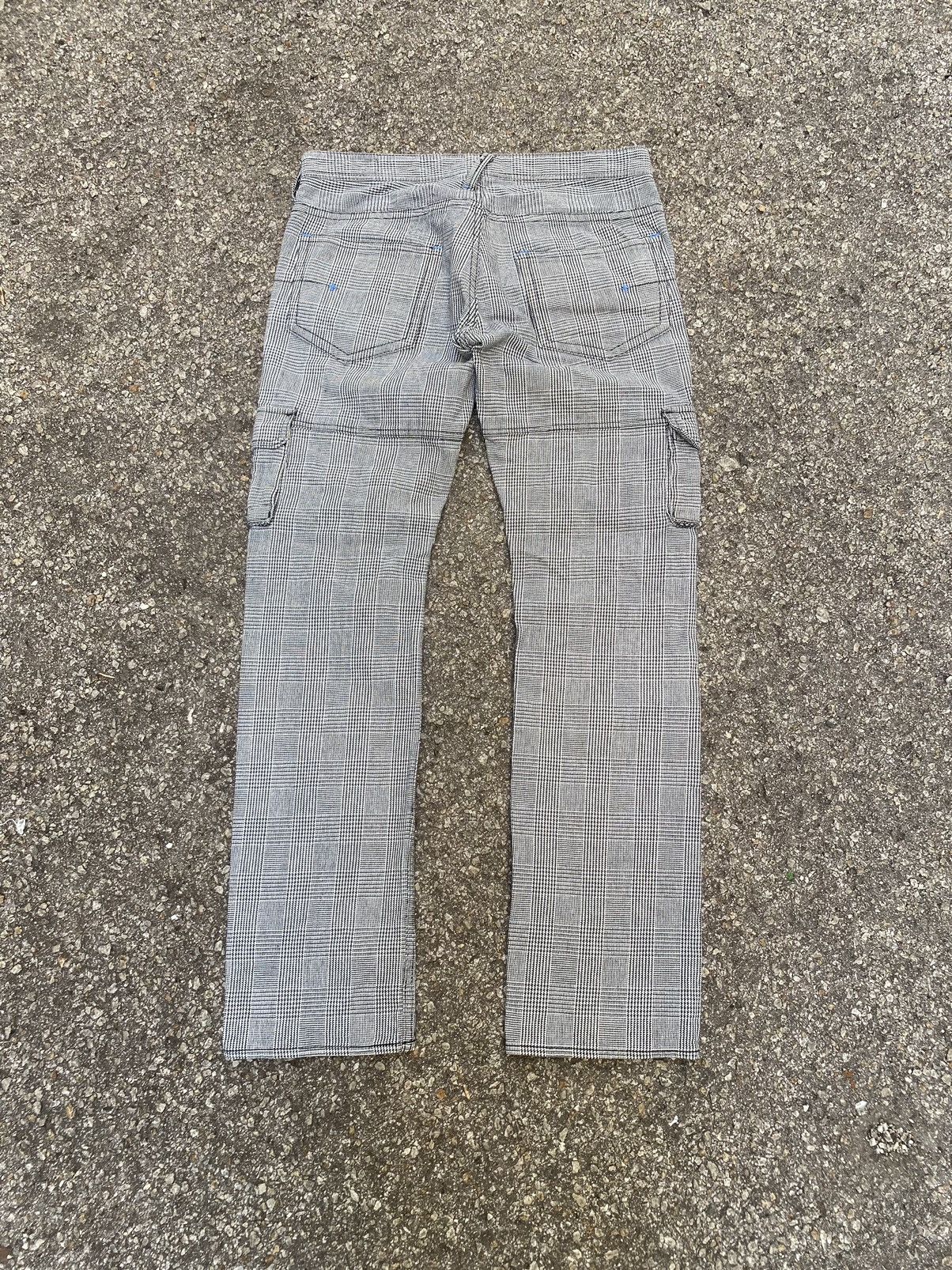 Japanese Brand Hiromichi Nakano Multi Pocket Checkered Cargo Bush Pants Size US 31 - 6 Thumbnail