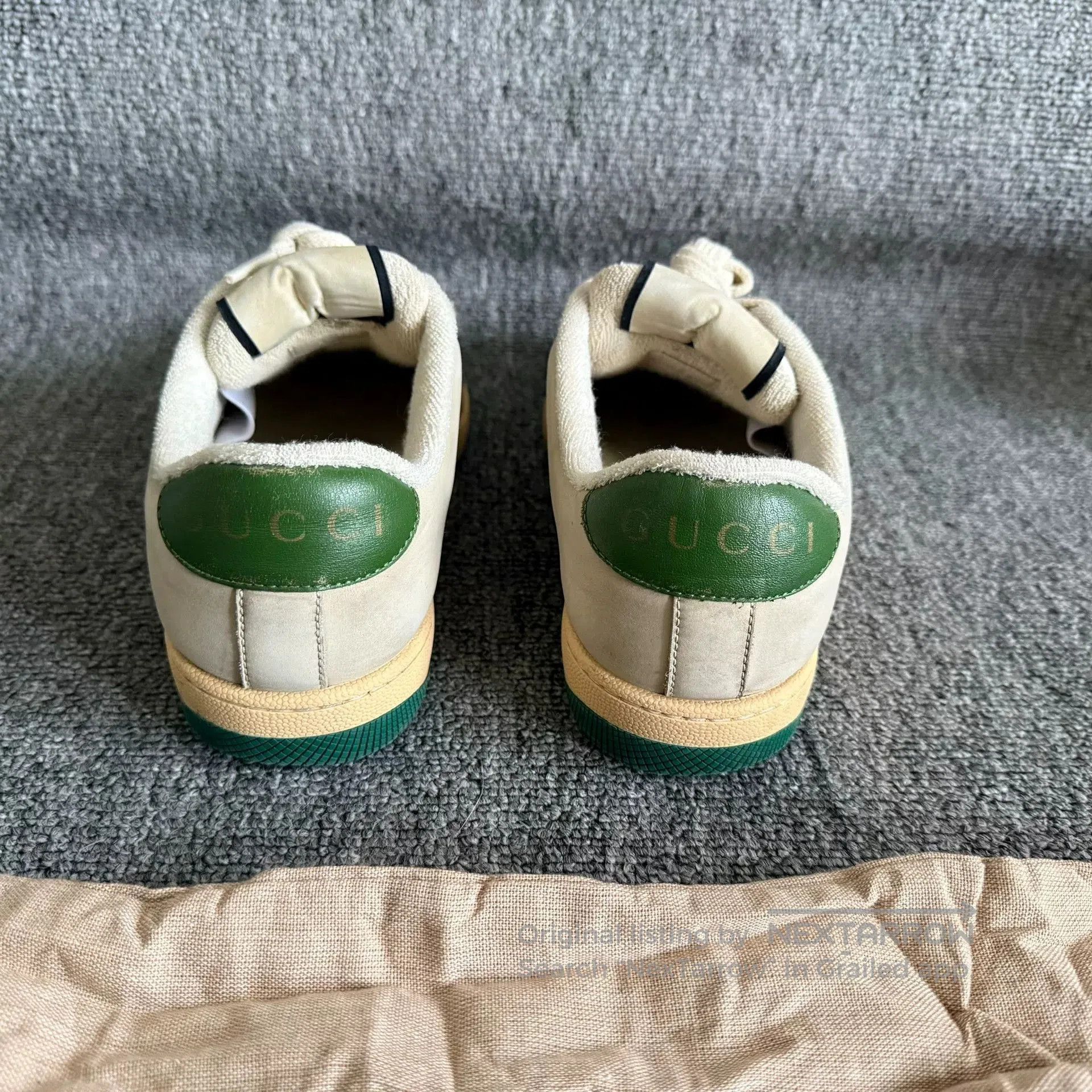 Gucci Gucci Green Tail Dirty Shoes Size 36. Size US 5 / IT 35 - 4 Thumbnail