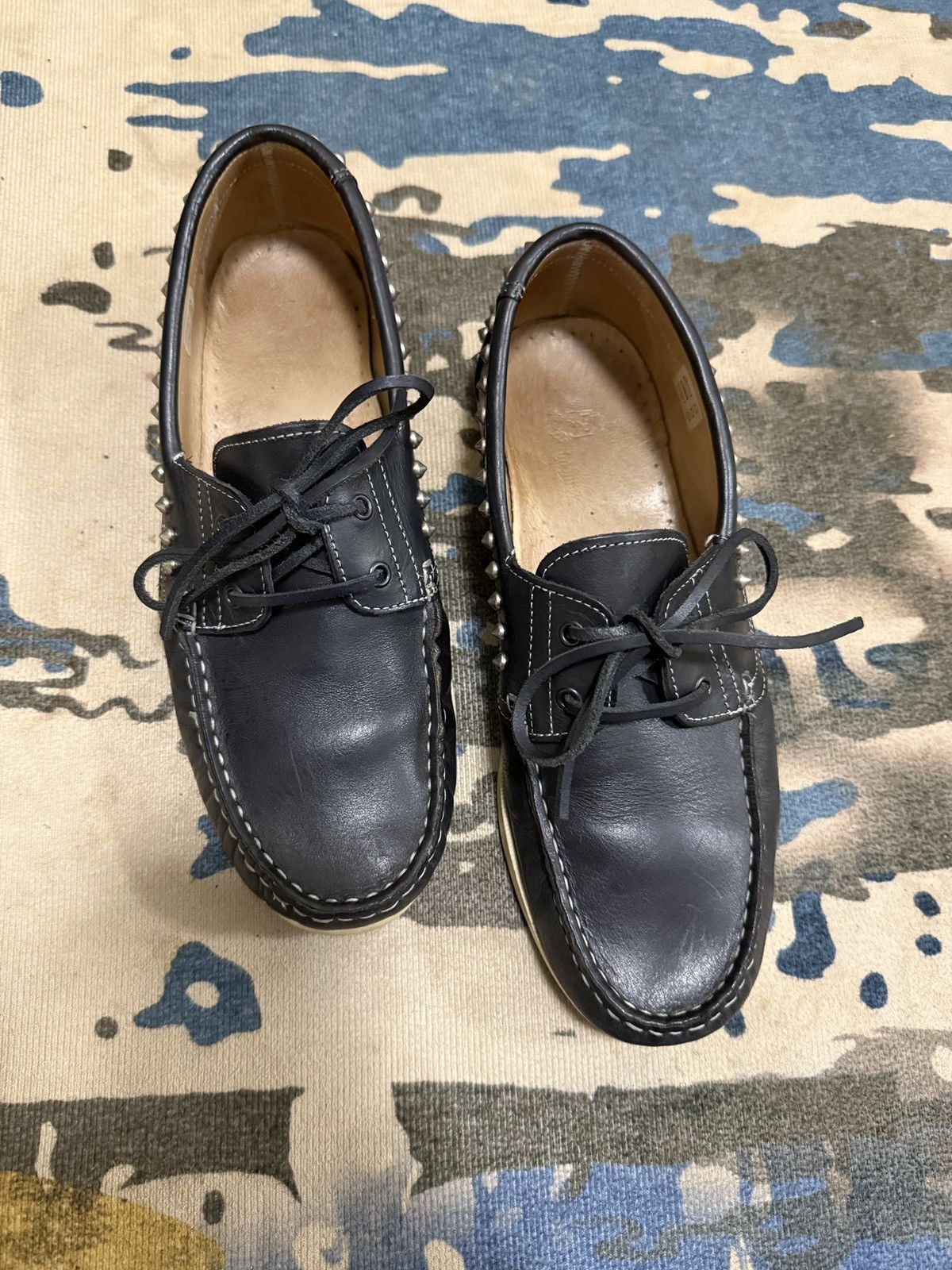 Sophnet. Uniform Experiment Studs Deck Shoes - Size 42 Size US 9 / EU 42 - 2 Thumbnail