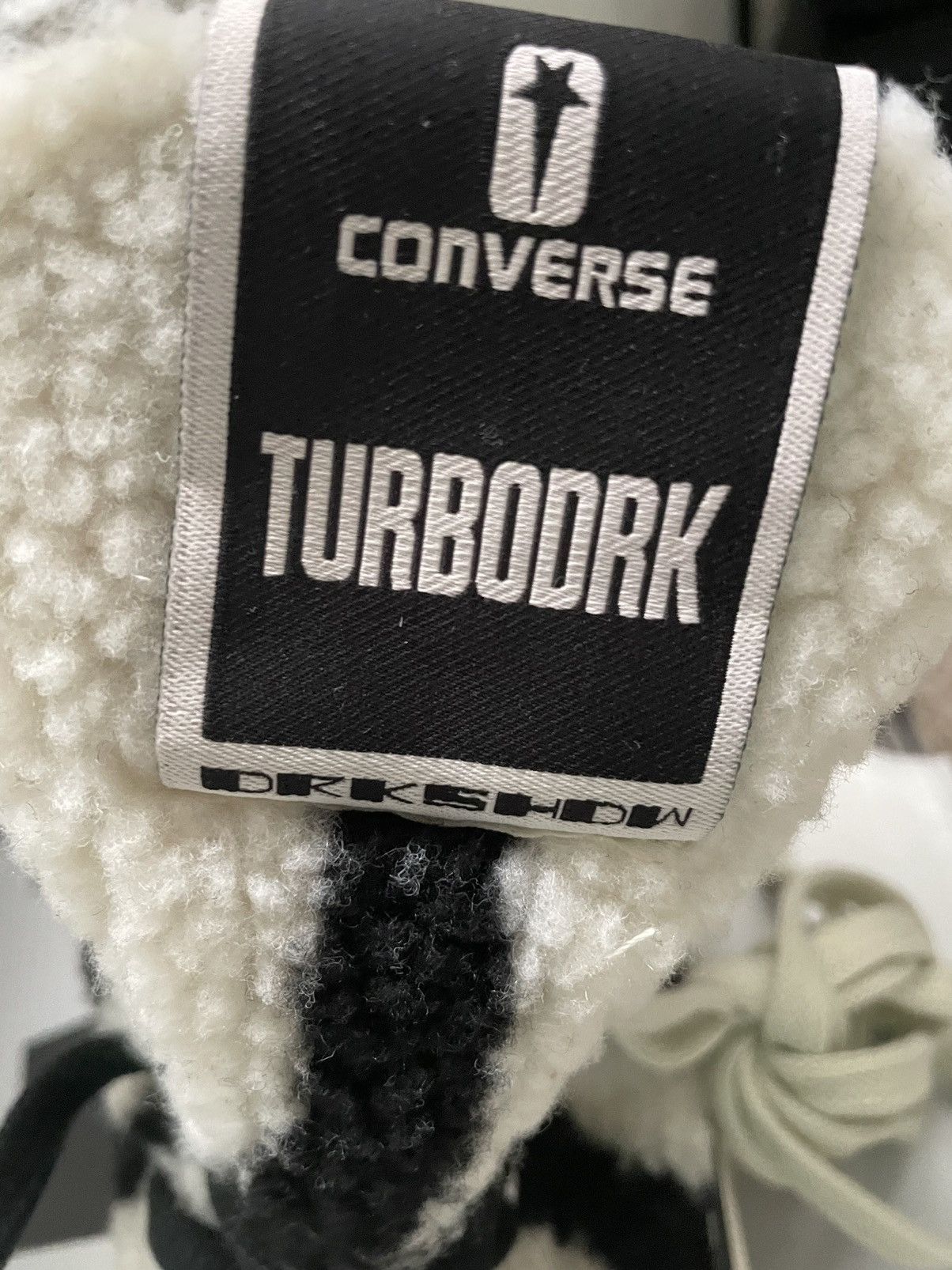 Rick Owens TURBODRK HI Zebra size 41 Size US 7.5 / EU 40-41 - 6 Thumbnail